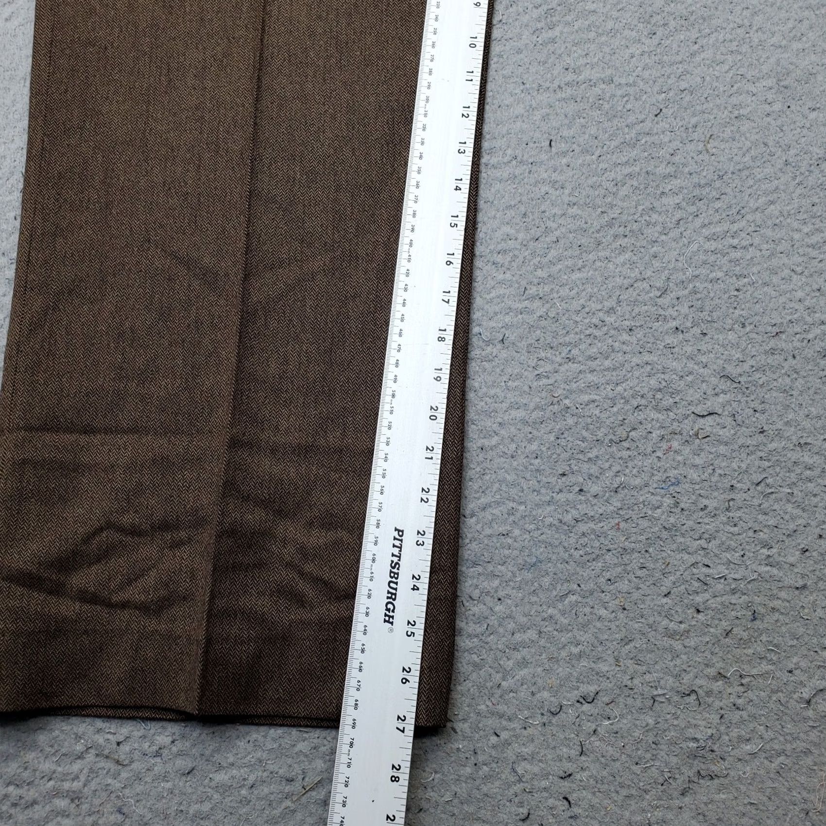 Ralph Lauren Lauren Ralph Lauren Chino Pants Womens 16 Brown Flat Front Wide Leg Hook & Eye Size 38" / US 16 / IT 52 - 4 Thumbnail