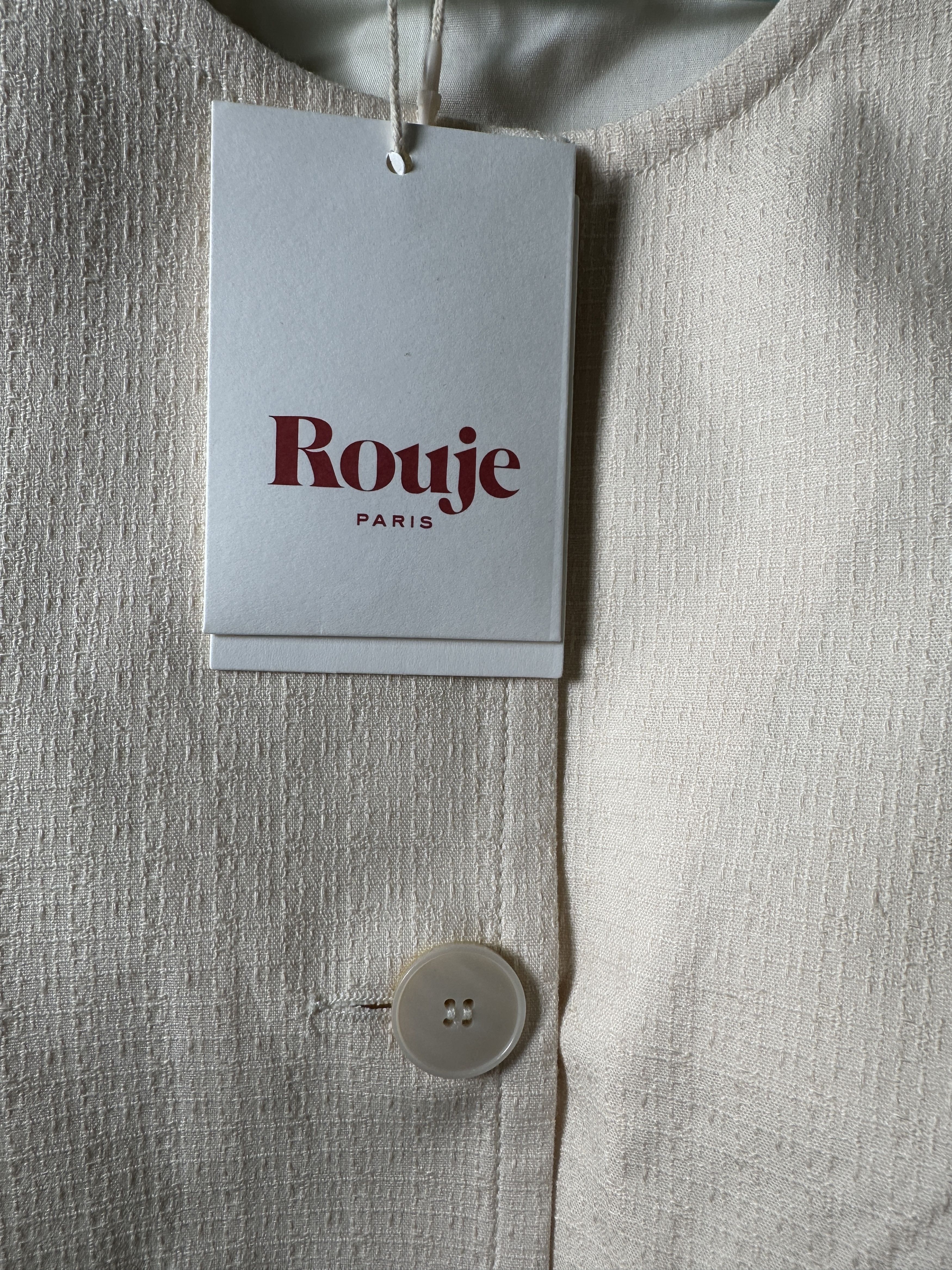 Rouje Maya Jacket Ecru Size XS / US 0-2 / IT 36-38 - 4 Thumbnail