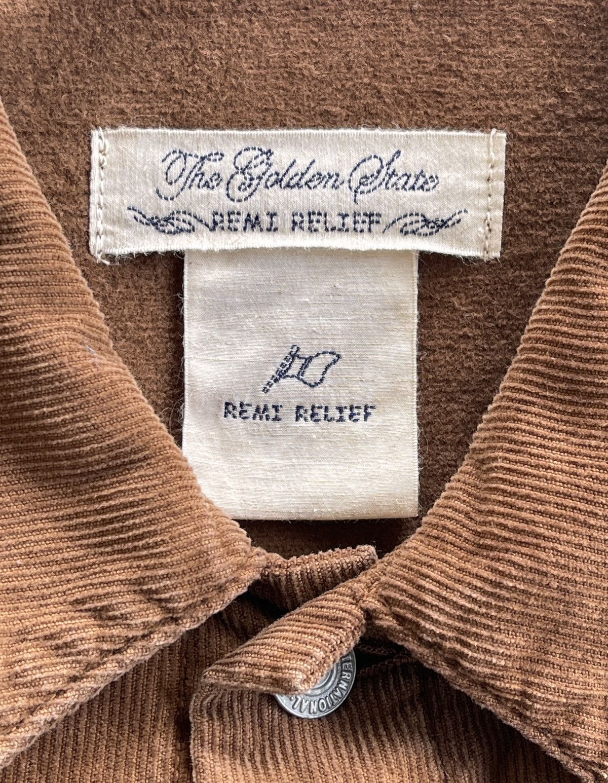 Remi Relief Summer Call Type 1 Corduroy Jacket Size US L / EU 52-54 / 3 - 6 Thumbnail