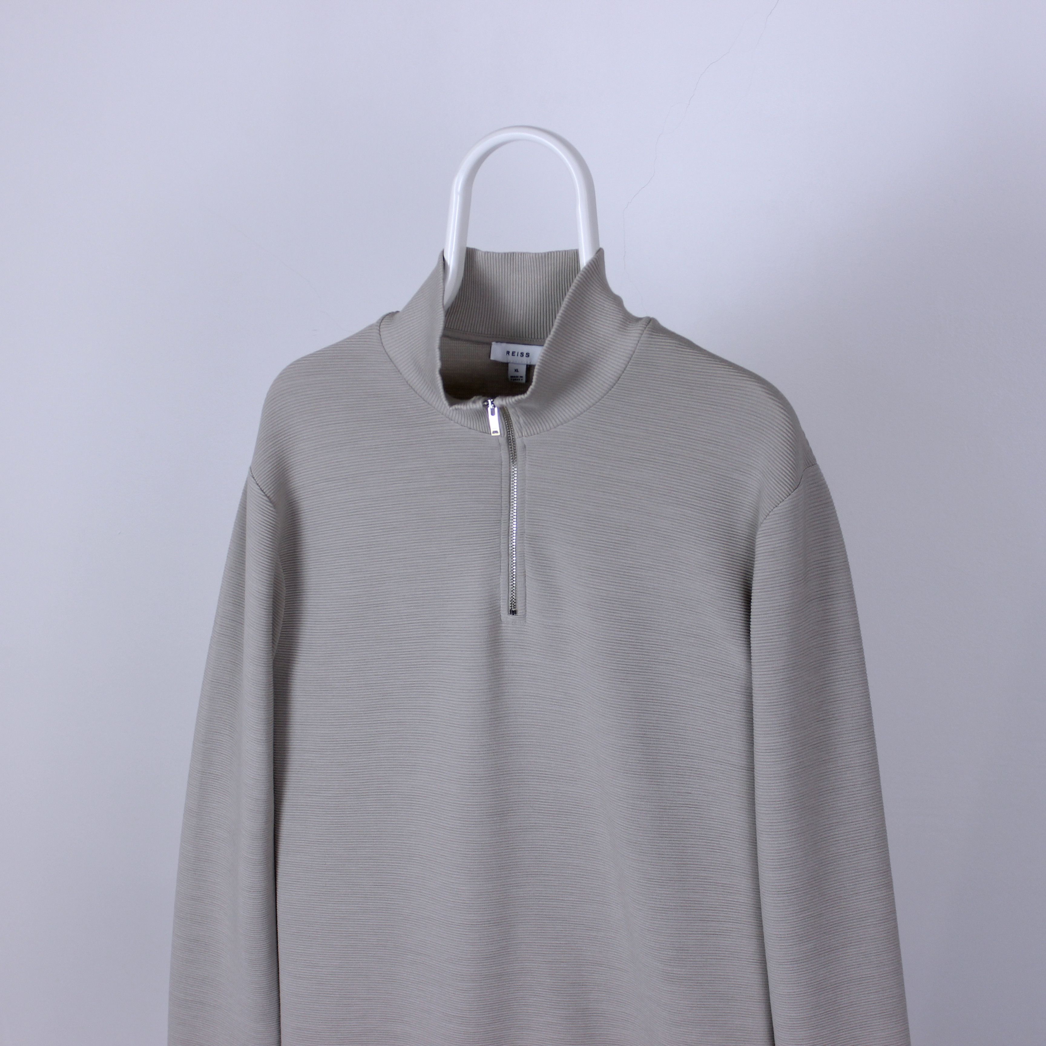Reiss Reiss jumper men zip 3/4 Oe Will L XL Gray Size US L / EU 52-54 / 3 - 1 Thumbnail