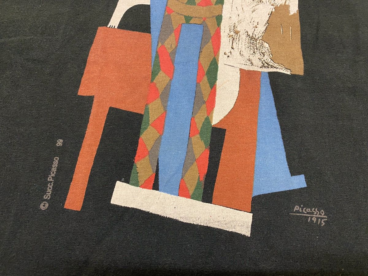Vintage Vtg 90s Pablo Picasso Art Tshirt Size US M / EU 48-50 / 2 - 5 Thumbnail