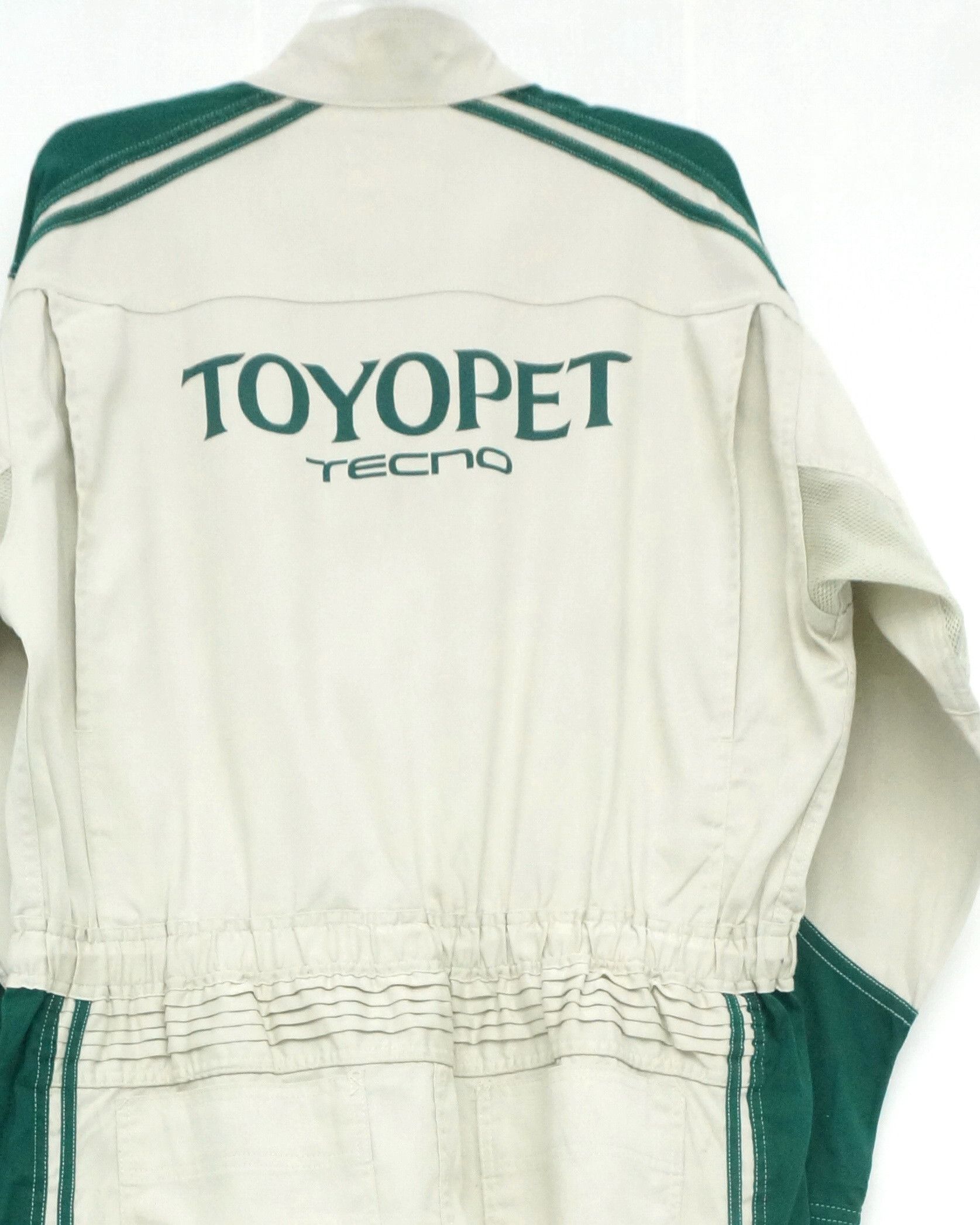 Japanese Brand Vintage TOYOTA TOYOPET TECNO Coverall Size US 37 - 2 Thumbnail