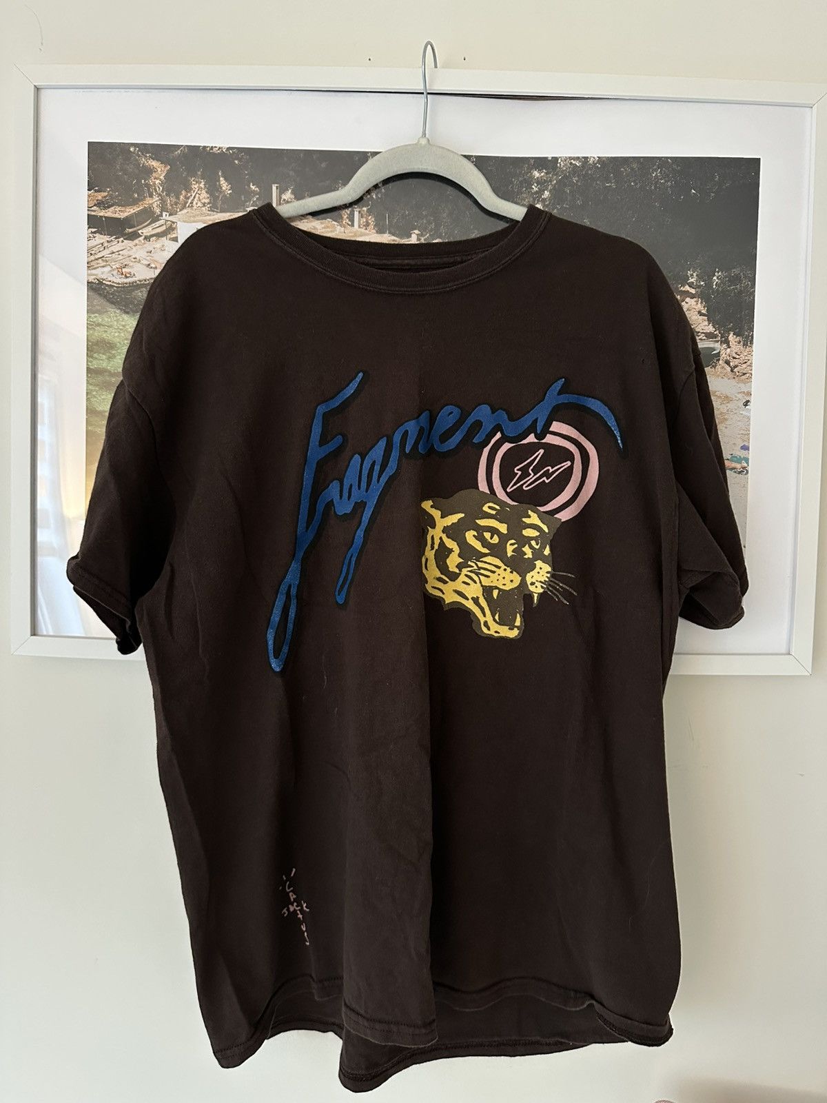 Fragment Design × Travis Scott Cactus Jack by Travis Scott For Fragment Icons Tee 'Brown' Size US XL / EU 56 / 4 - 3 Thumbnail
