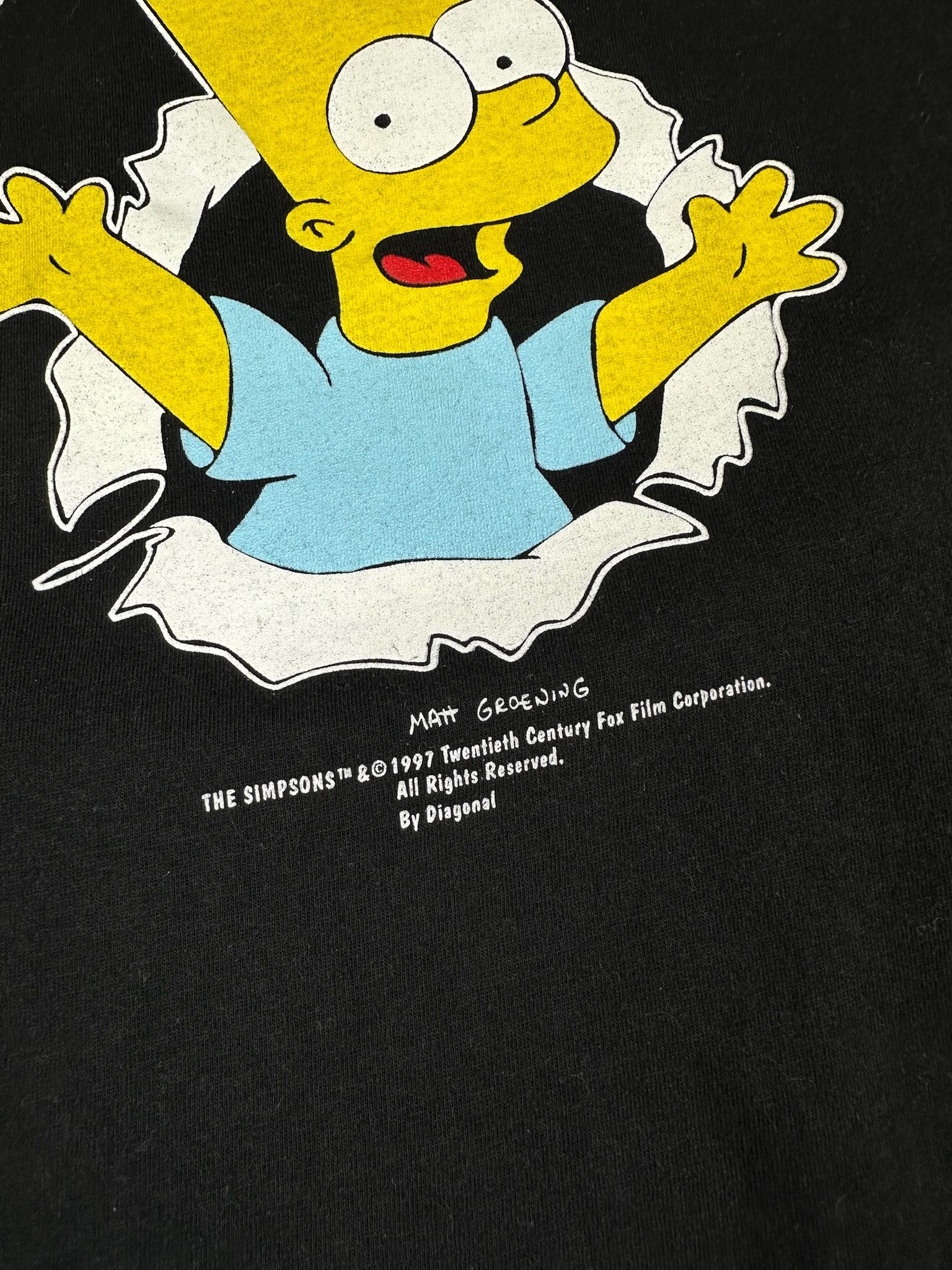Cartoon Network Vintage Y2k Bart Simpsons tShirt the Simpsons tee Size US L / EU 52-54 / 3 - 3 Thumbnail