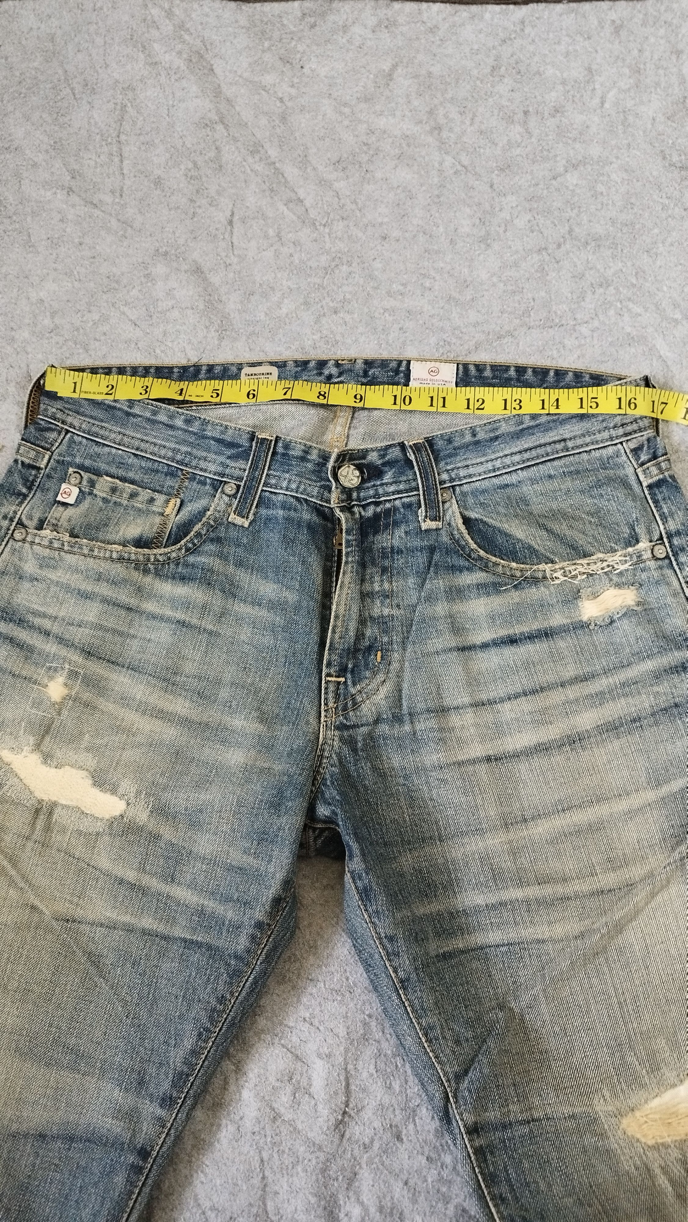 AG Adriano Goldschmied Adriano goldschmied distressed Size US 34 / EU 50 - 17 Thumbnail