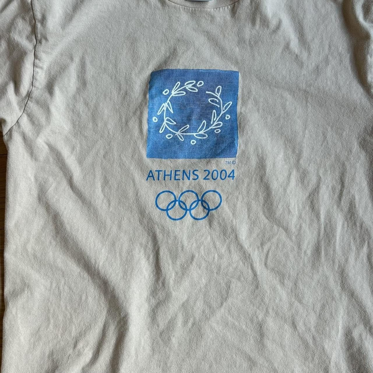 Other Vintage 2004 Athens Greece Olympic Games T Shirt Size L Size US L / EU 52-54 / 3 - 2 Thumbnail