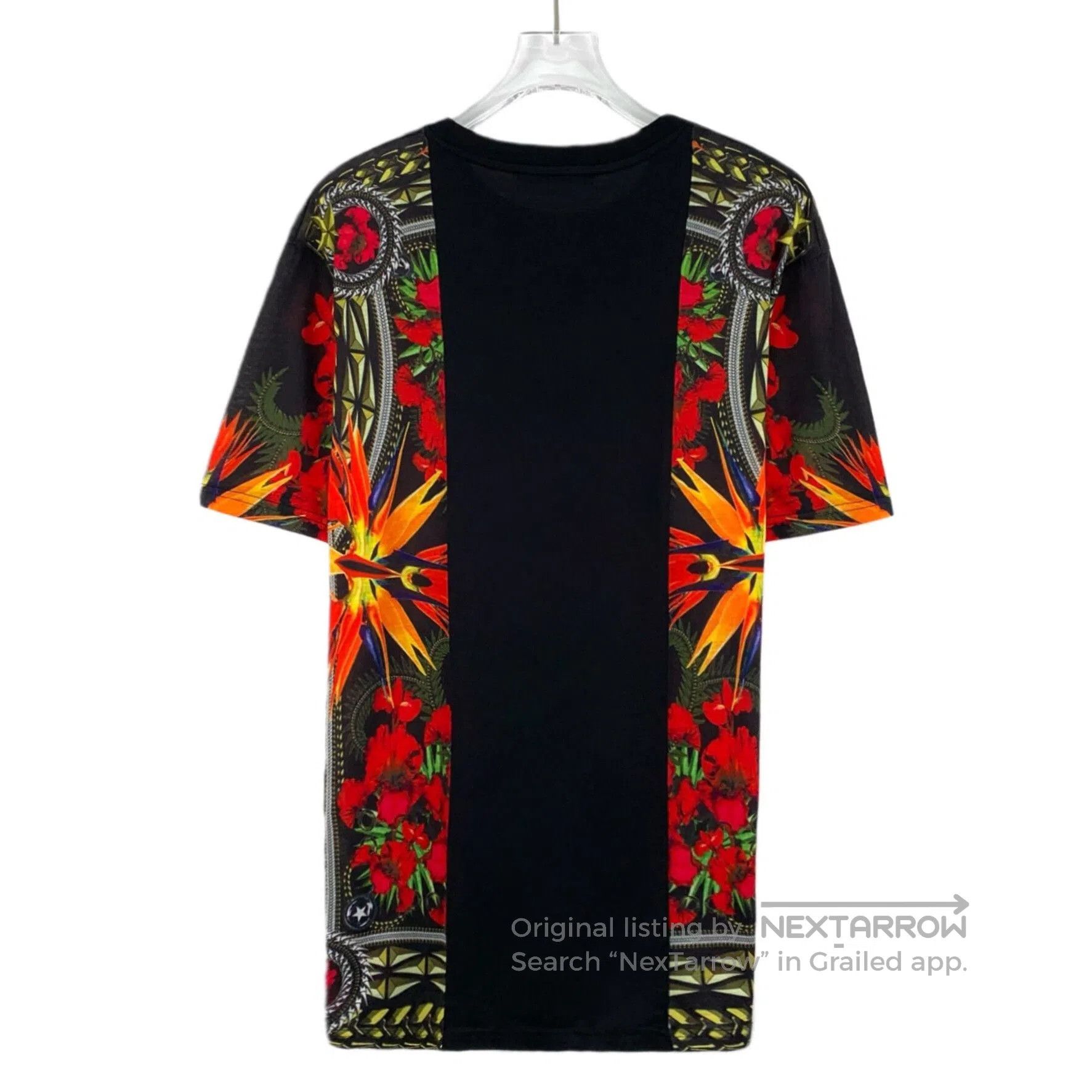 Givenchy Givenchy Floral Madonna Print Cotton T-shirt. Size XS / US 0-2 / IT 36-38 - 2 Thumbnail