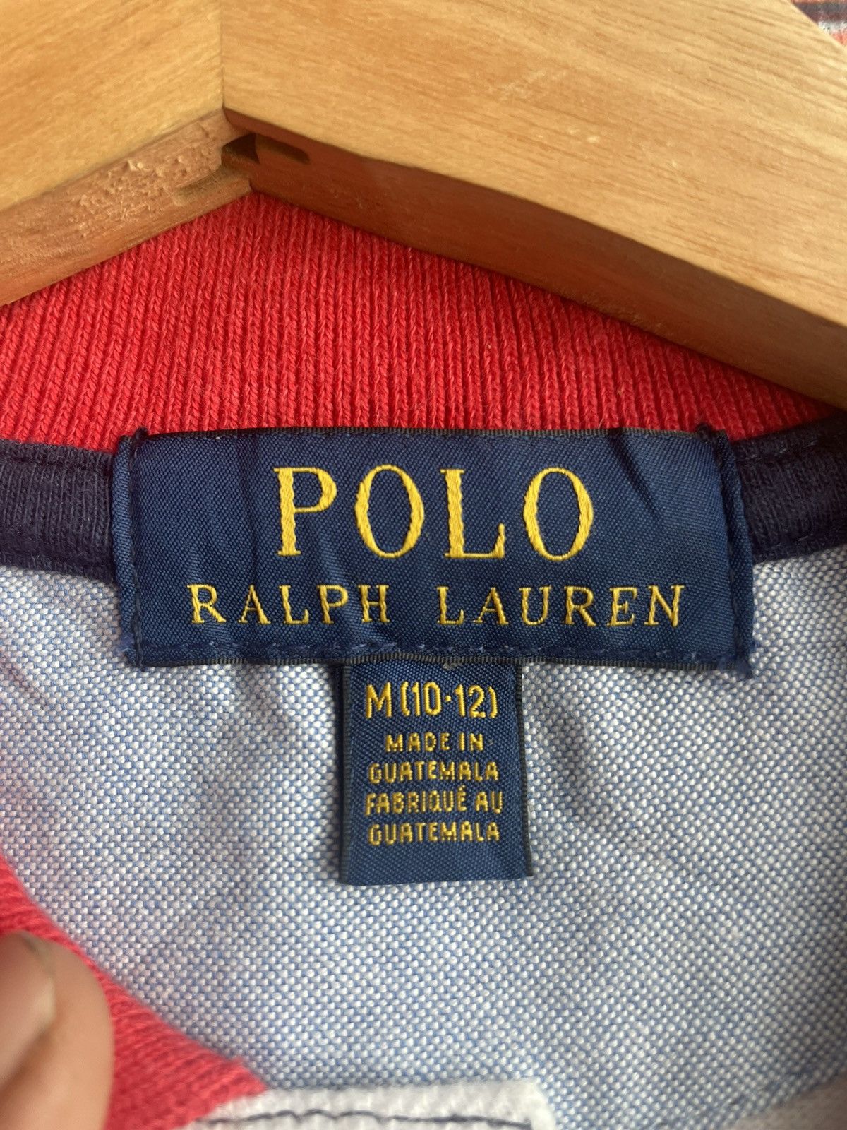 Polo Ralph Lauren Polo Ralph Lauren With Big Pony Kid Polo Shirt Size US XS / EU 42 / 0 - 3 Thumbnail