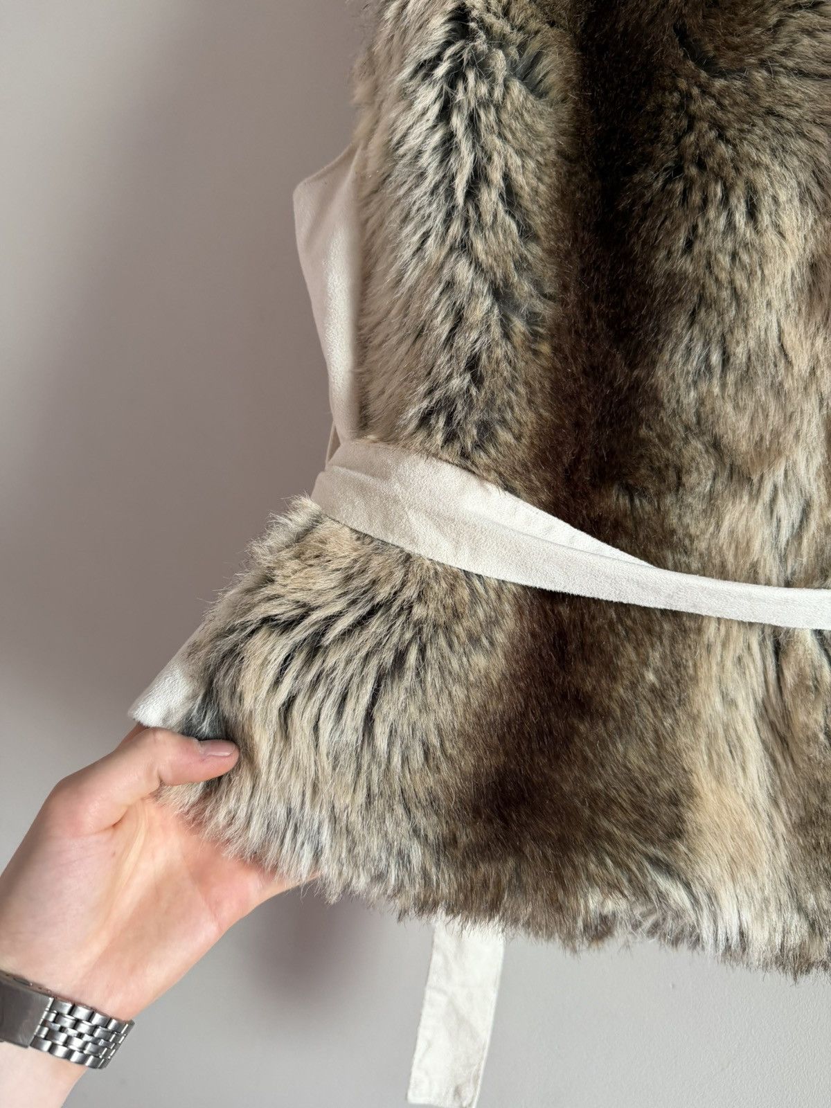 Vintage Vintage Faux Fur Vest Size M / US 6-8 / IT 42-44 - 5 Thumbnail