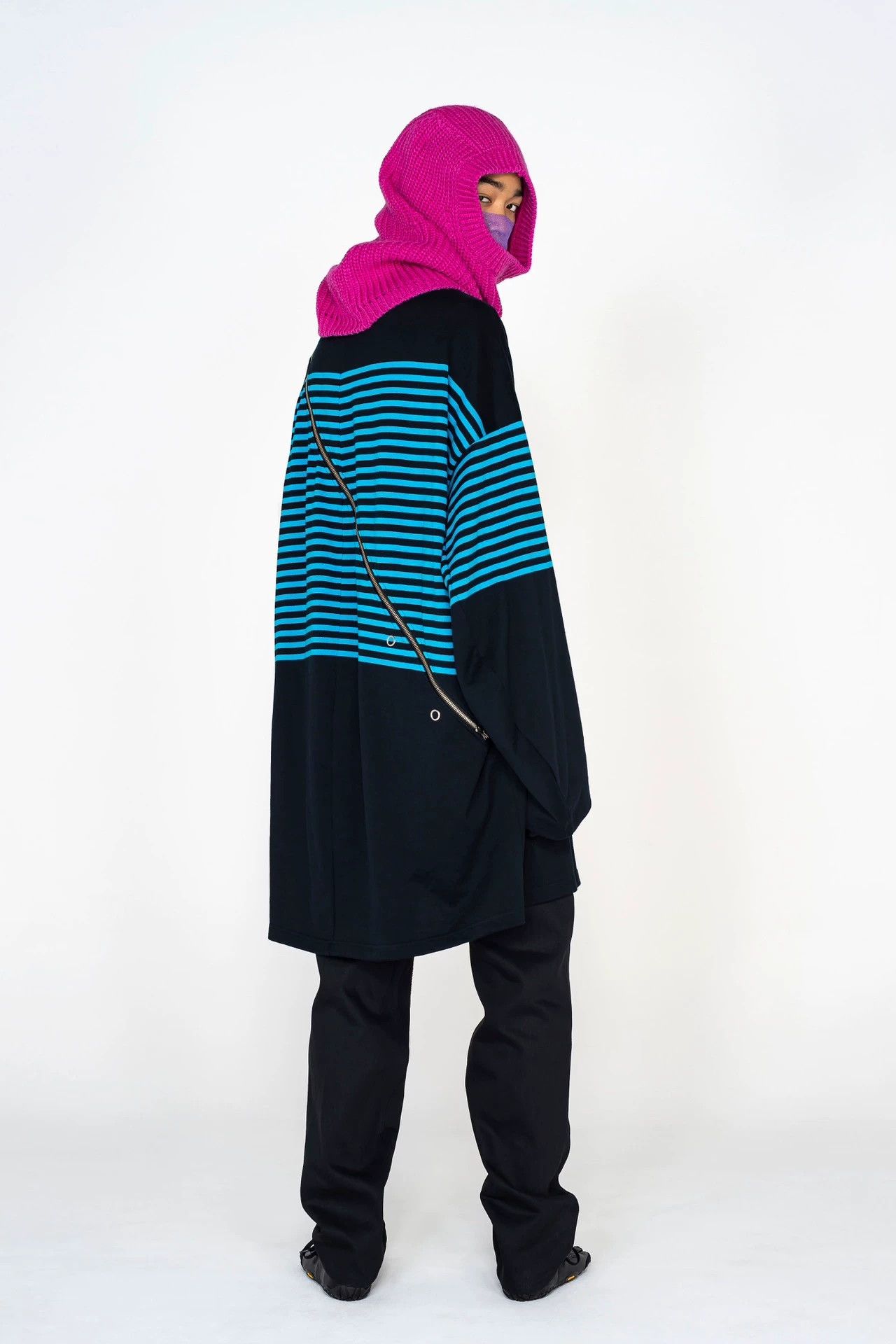 Takahiromiyashita The Soloist. TTS 2022FW balaclava yellow/pink/orange Size ONE SIZE - 4 Thumbnail