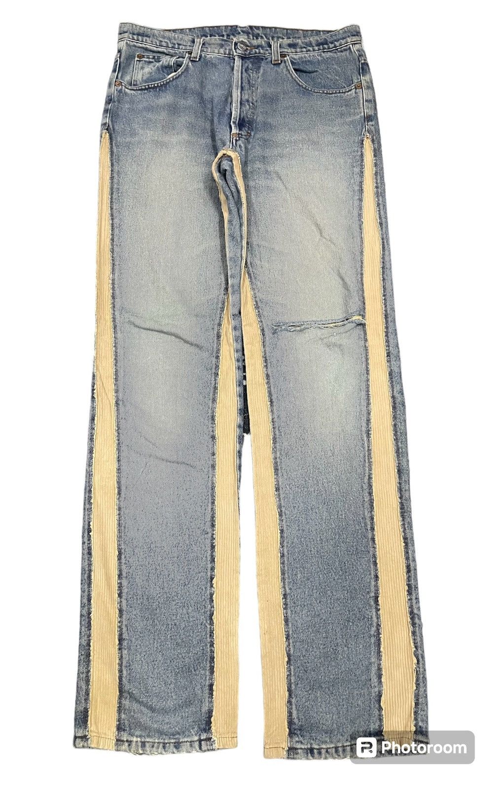 Iceberg 90s ICEBERG JEANS SIDE CORDUROY DESIGN RARE Size US 31 - 2 Thumbnail