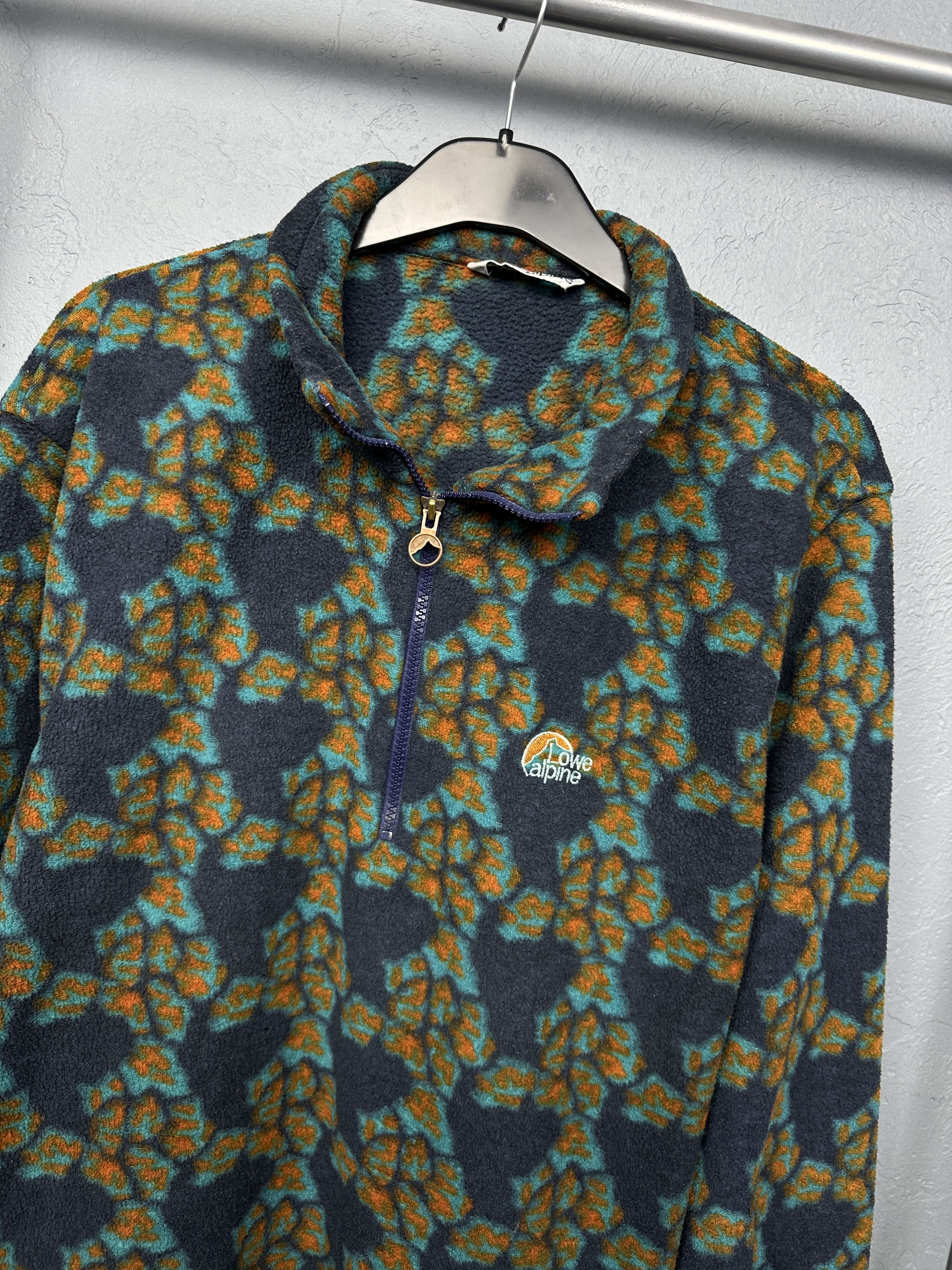 Vintage Lowe Alpine Vintage Mens Half Zip Fleece Jacket Size US XL / EU 56 / 4 - 2 Thumbnail
