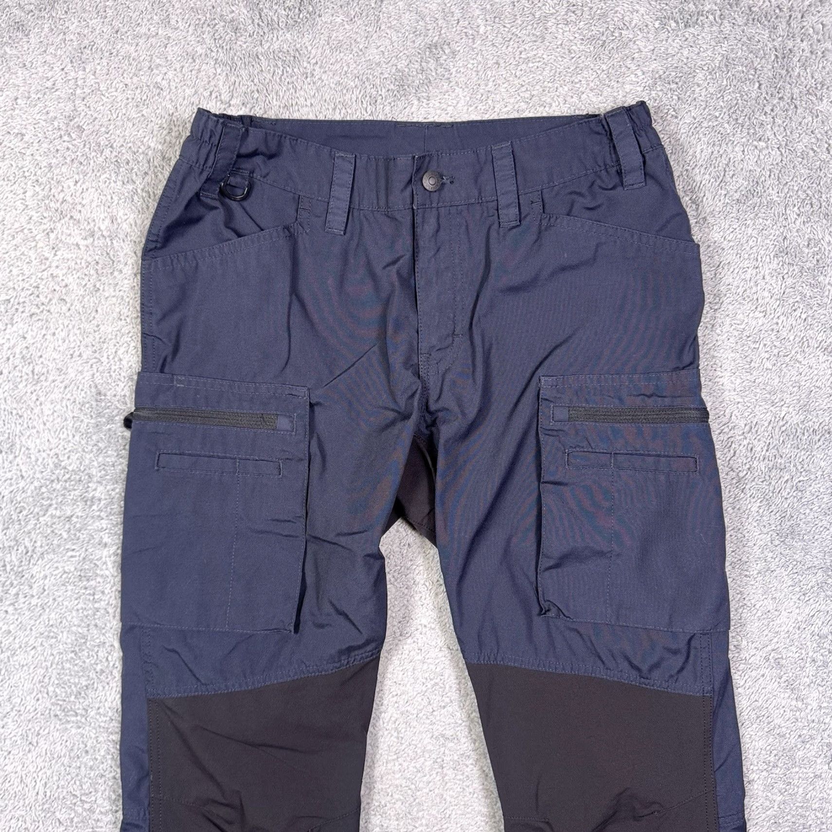 Vintage Blaklader Pants Womens 29x33 6L Workwear Stretch Cargo Utility Tech Double Knee Pants Women Regular Blue 6Pockets Cargo Workwear Womens Mens? Size 29" - 2 Thumbnail