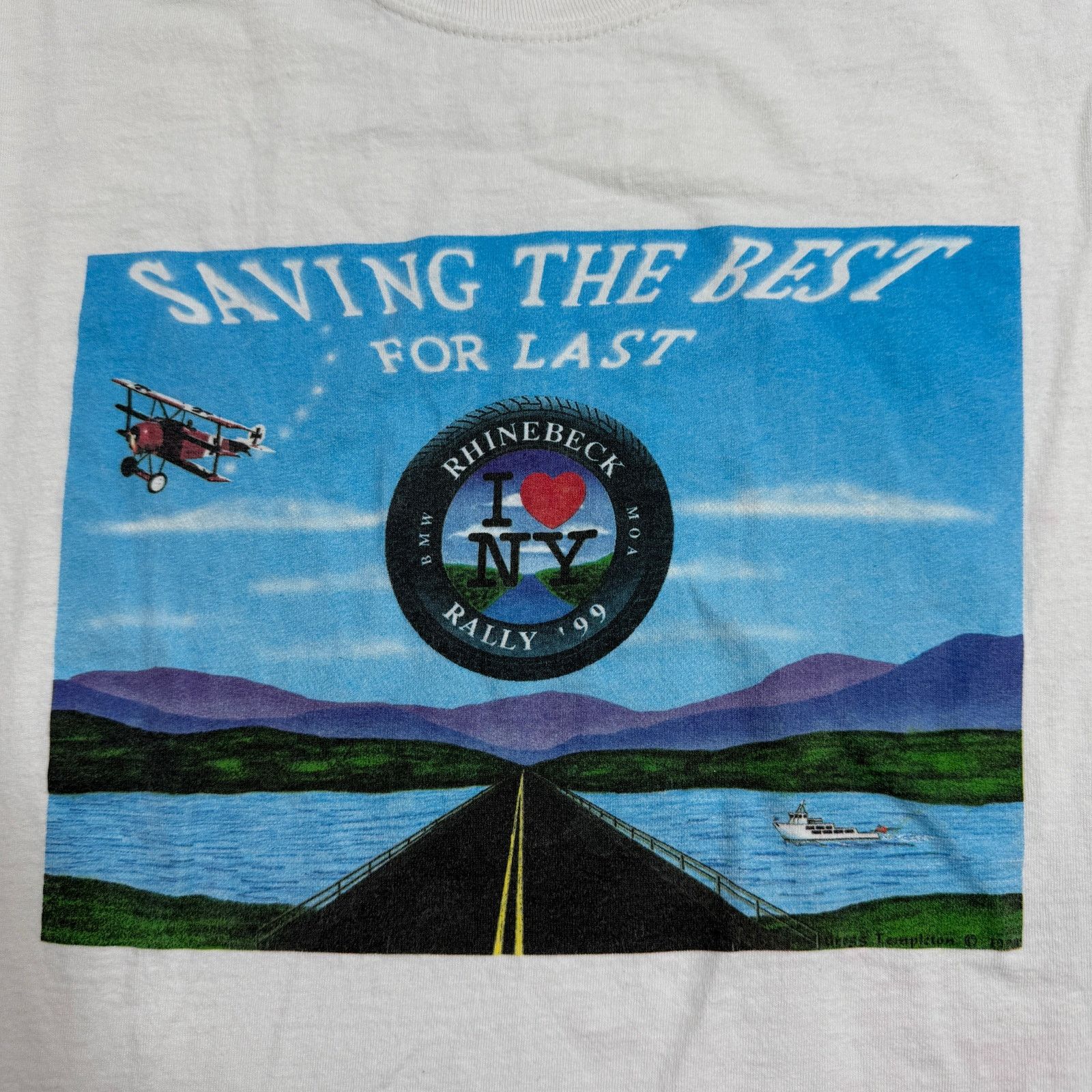 Vintage Vintage 1999 BMW MOA International Rally Shirt Men's Large Size US L / EU 52-54 / 3 - 3 Thumbnail