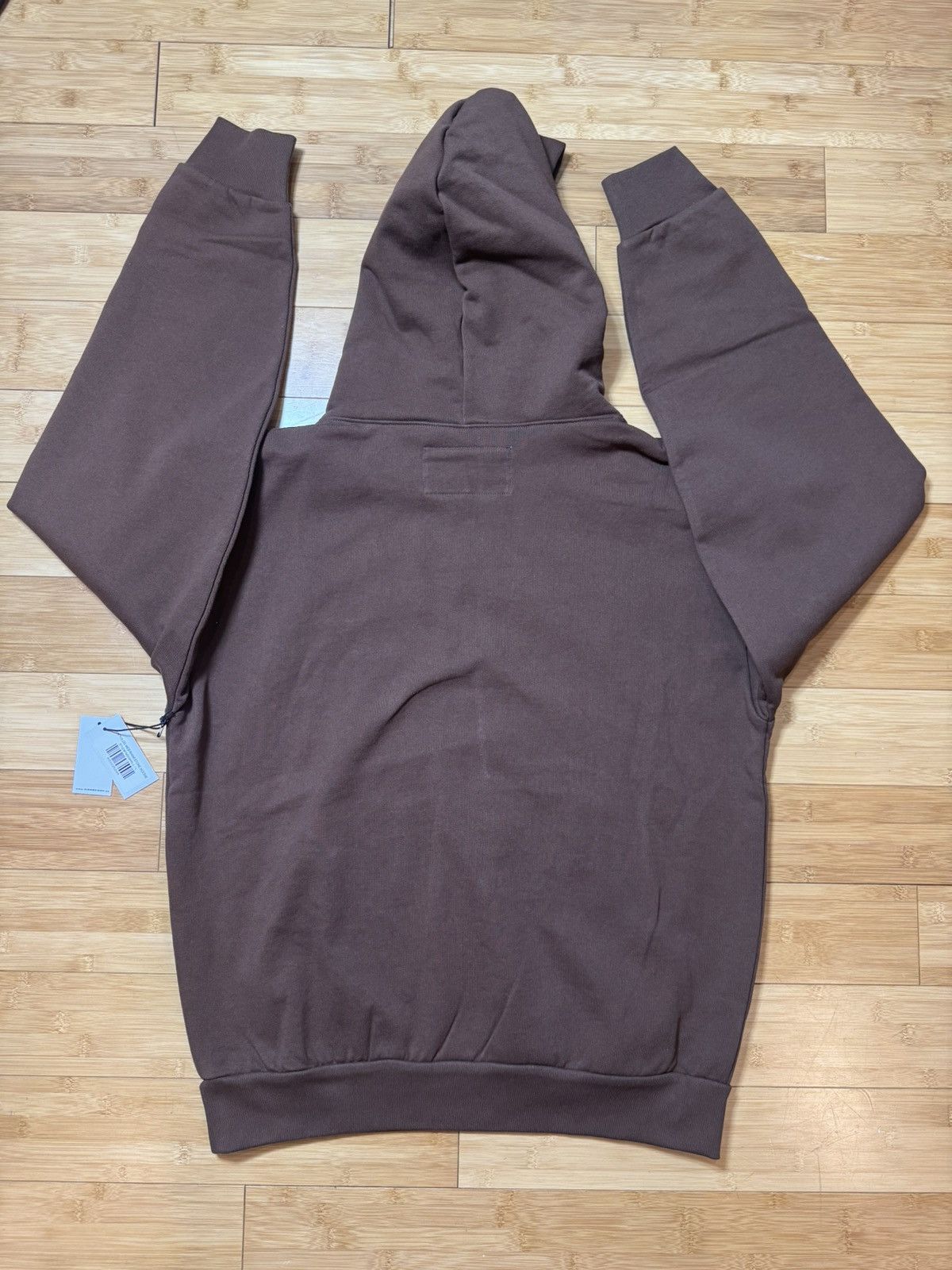 Sp5der SP5DER BROWN RHINESTONE OG WEB HOODIE - SIZE LARGE Size US L / EU 52-54 / 3 - 4 Thumbnail