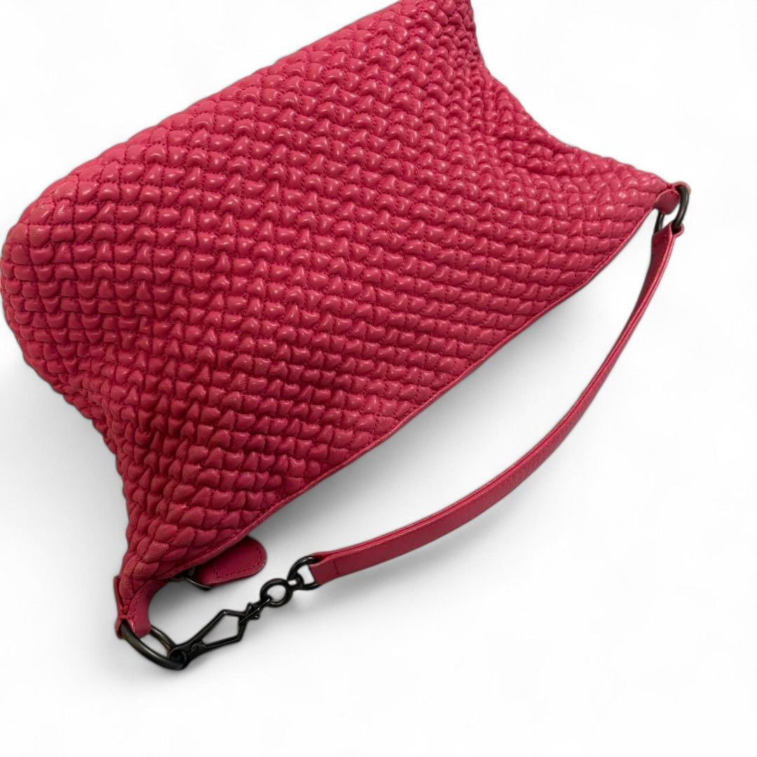 Bottega Veneta Bottega Veneta - Quilted Nappa Leather Red Accessory Pouch Size ONE SIZE - 6 Thumbnail