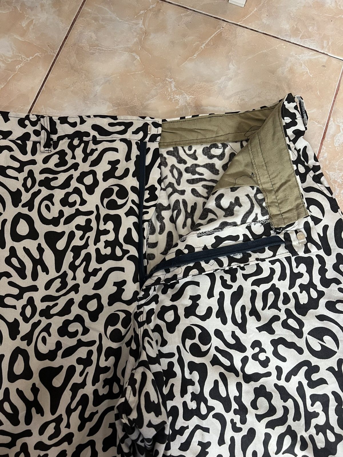 Vintage Vintage 60/70s South Korean Army Winter Camo Pants Size 36" / US 14 / IT 50 - 5 Thumbnail
