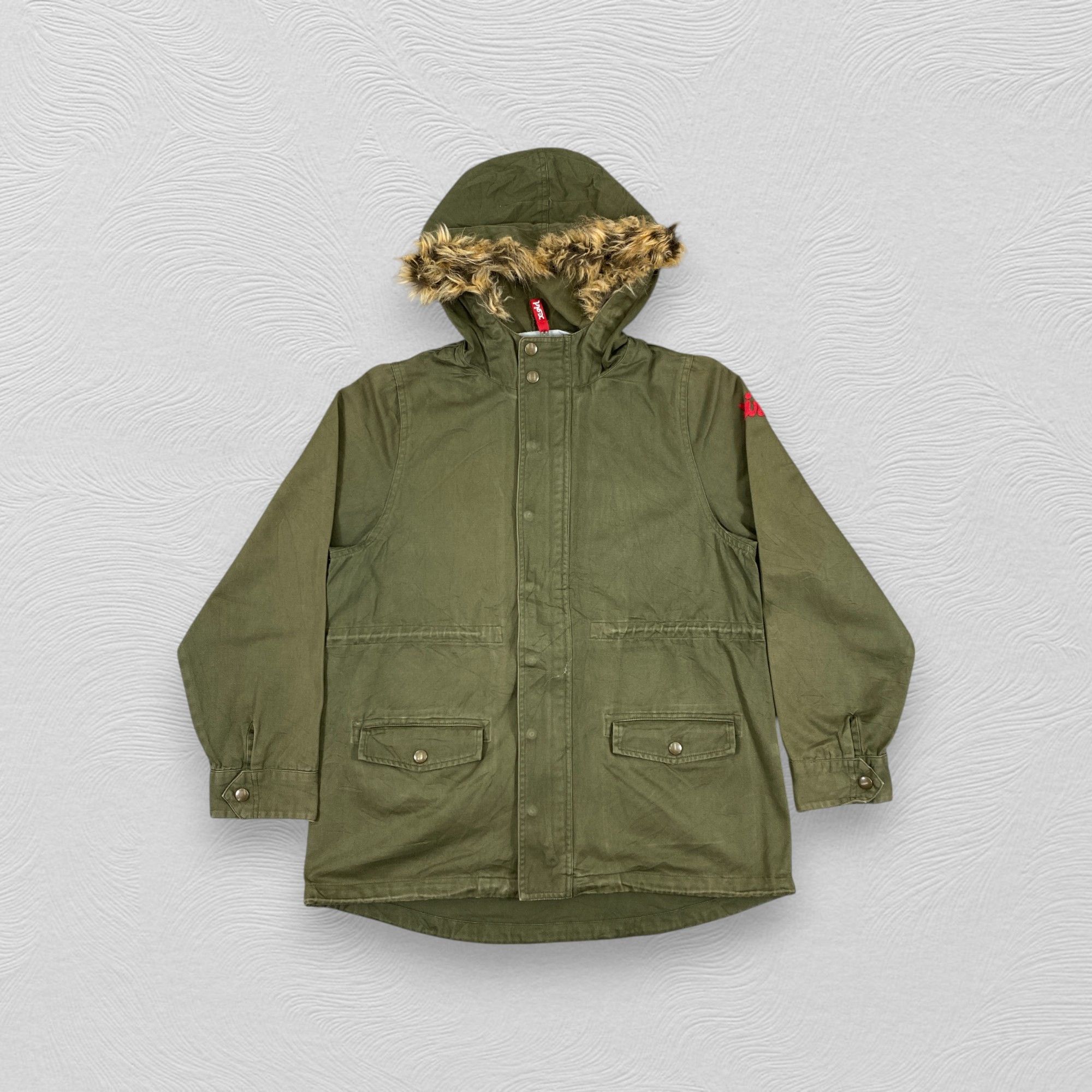 Japanese Brand Vintage X-Girl Next Stage Hoodie Jacket- J386 Size US S / EU 44-46 / 1 - 1 Thumbnail