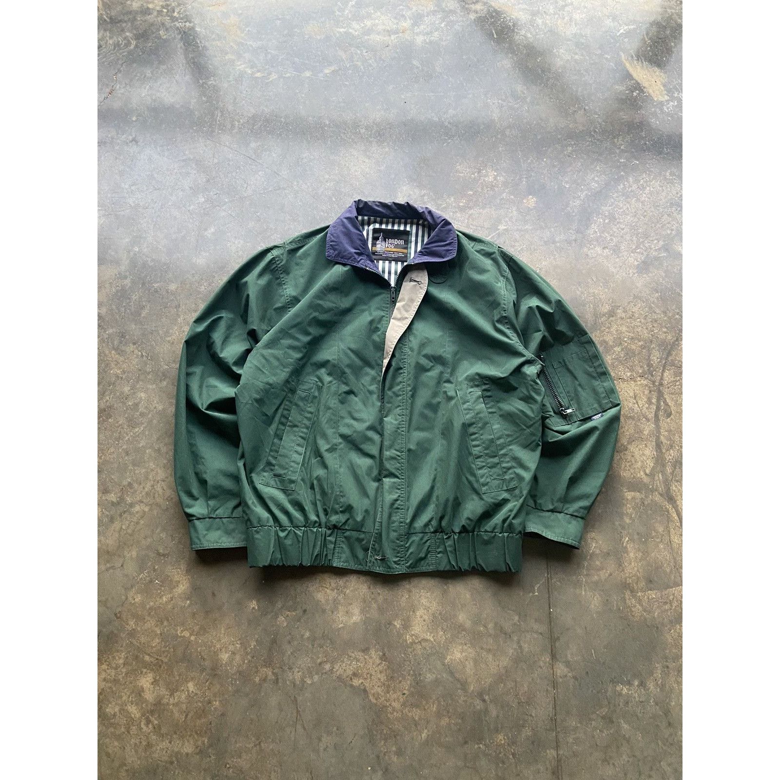 London Fog × Vintage Beautiful vintage 80s 70s London Fog green jacket Size US M / EU 48-50 / 2 - 1 Thumbnail