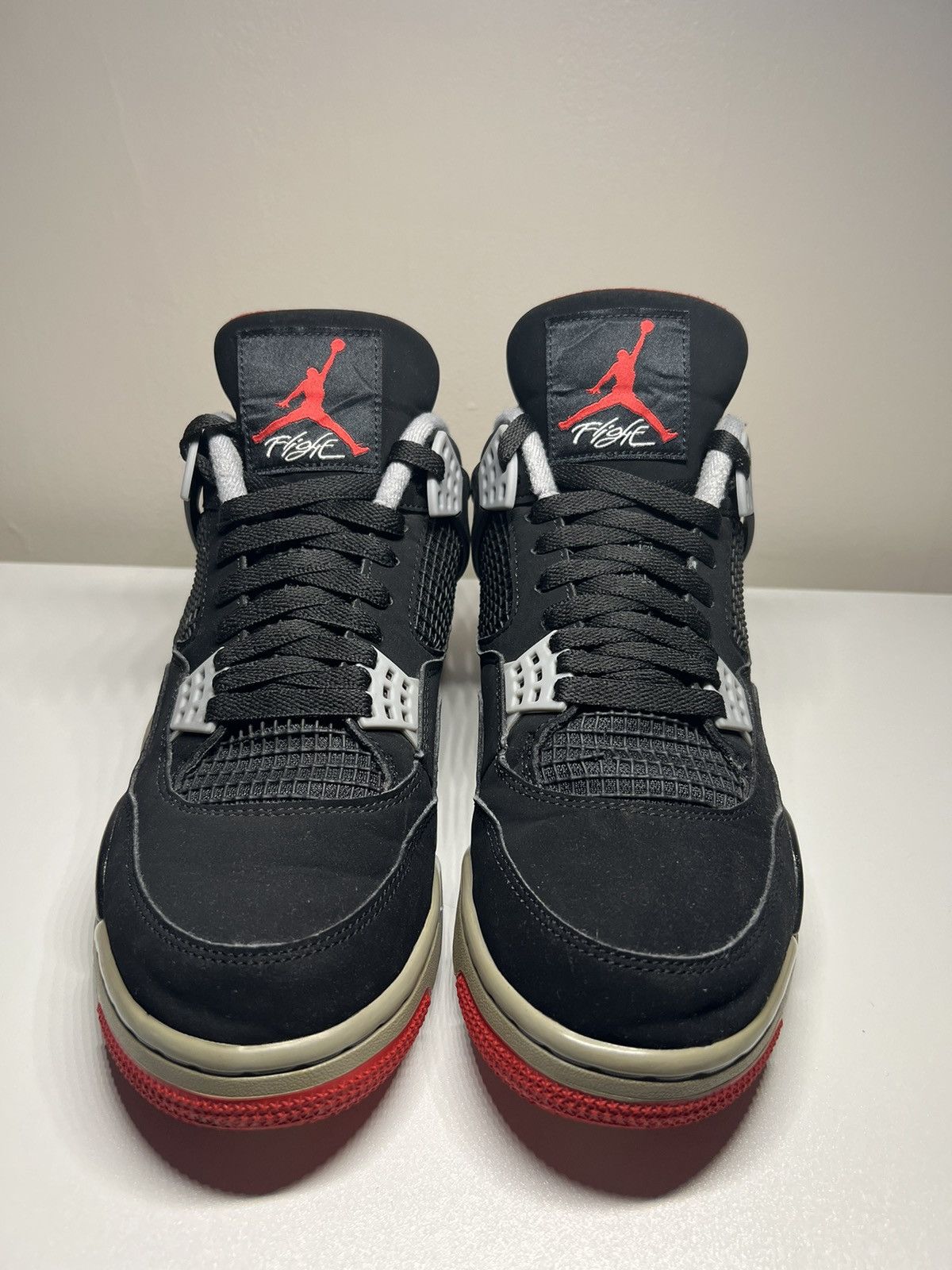 Jordan Brand × Nike Jordan 4 Retro “Bred” Size US 10 / EU 43 - 1 Thumbnail