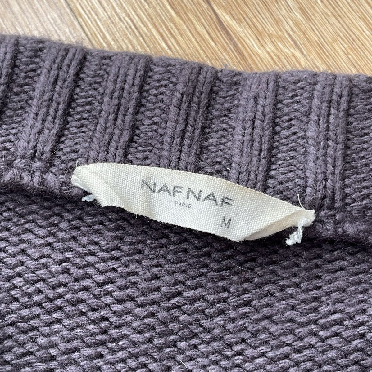 Hysteric Glamour Vintage Naf Naf Fur Wool Knit Zip Cardigan Jacket LGB Style Size M / US 6-8 / IT 42-44 - 5 Thumbnail