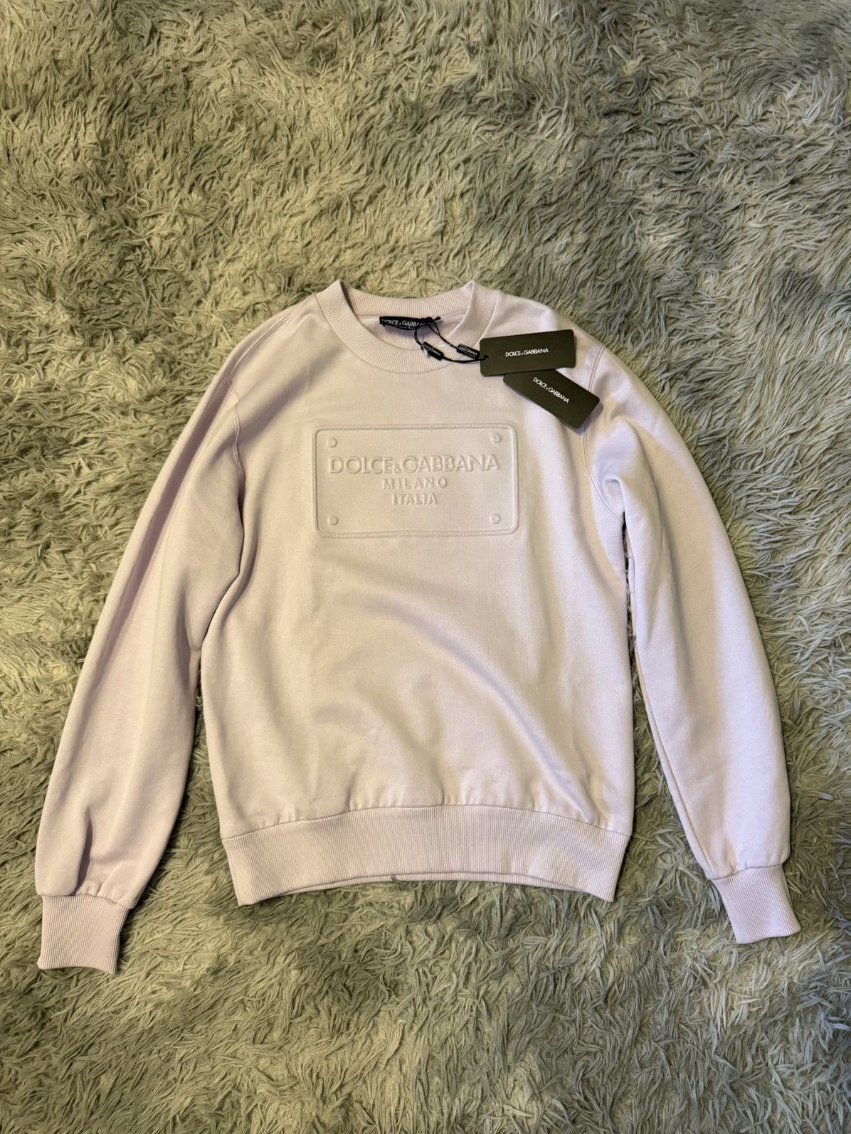 Dolce & Gabbana badge logo sweatshirt Size US S / EU 44-46 / 1 - 1 Thumbnail