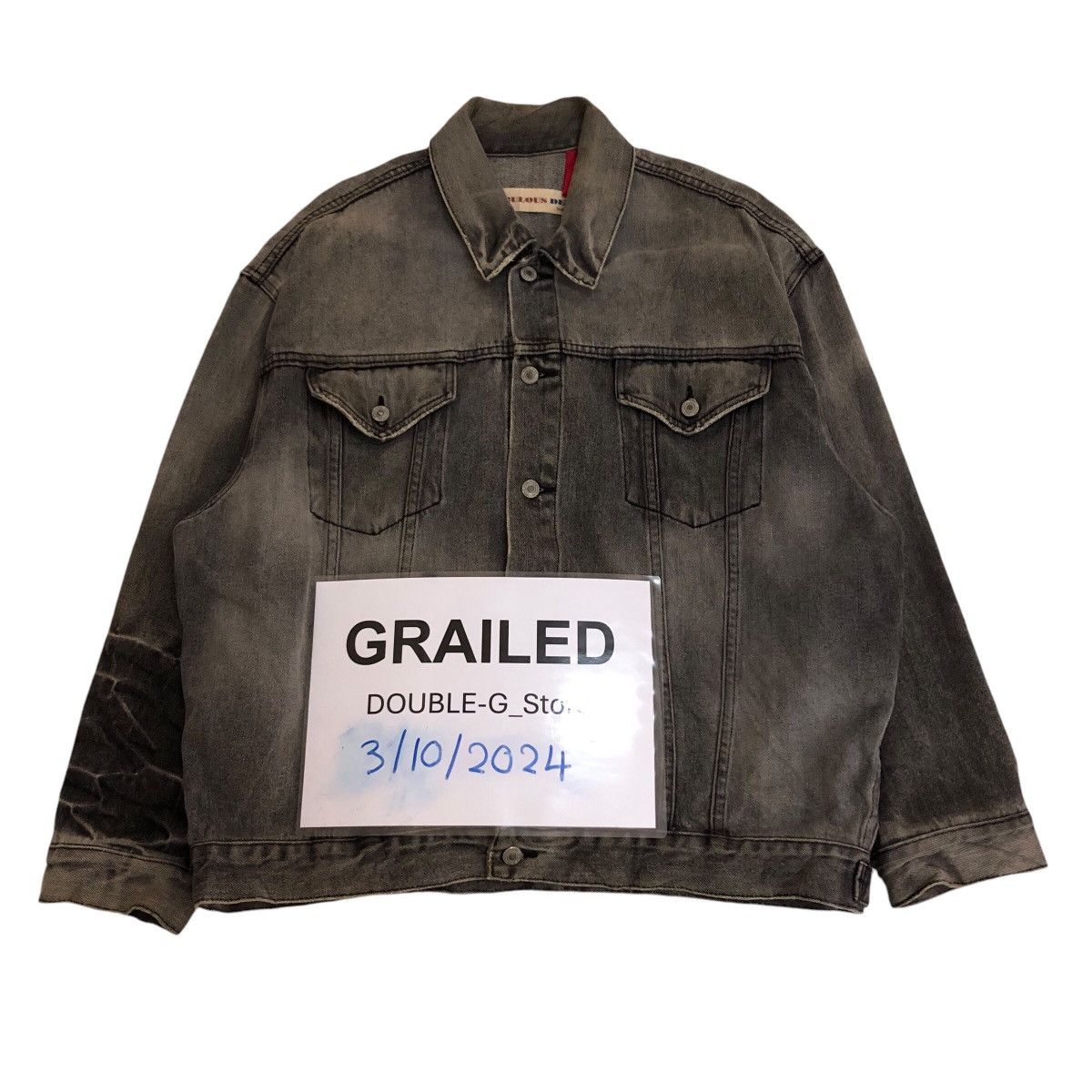 Vintage Chore Denim Jacket Trucker The Fabulous IsseyMiyake