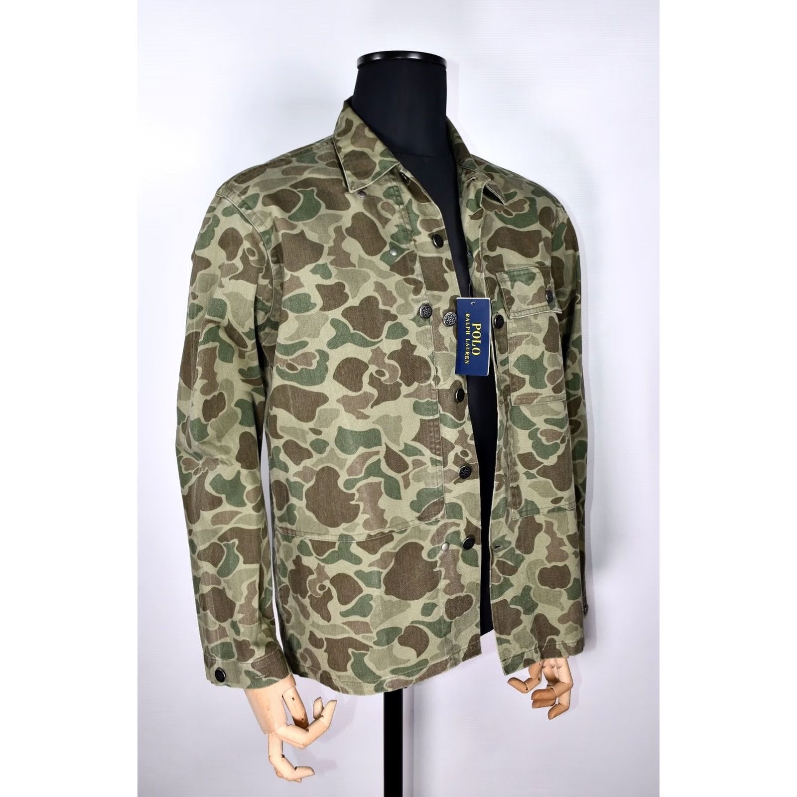 Polo Ralph Lauren Polo Ralph Lauren Saranac Lake2 Camouflage Jacket Military Jacket Green XS? No size M Size US M / EU 48-50 / 2 - 5 Thumbnail