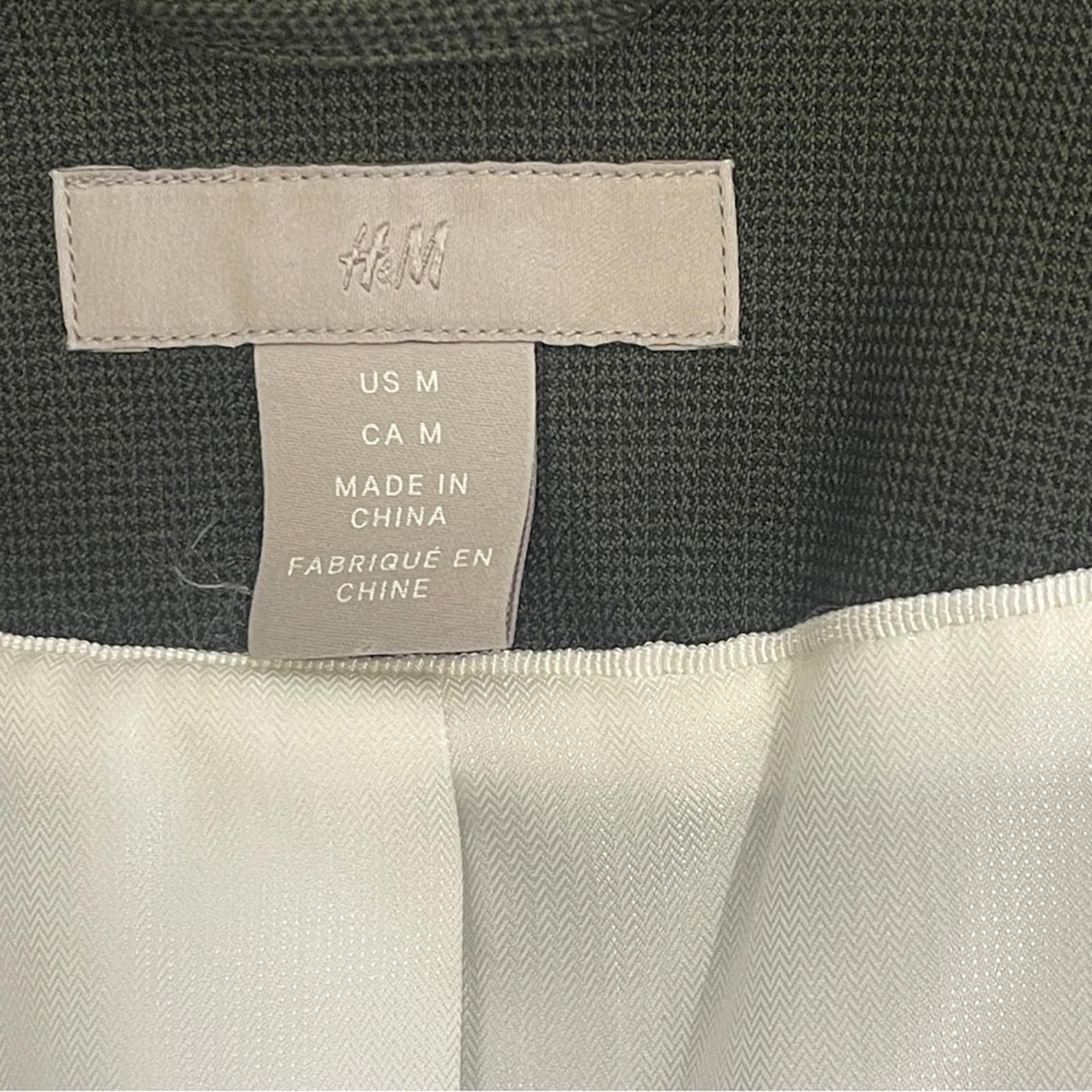 H&M Classic Olive Women's Blazer size M Size M / US 6-8 / IT 42-44 - 4 Thumbnail