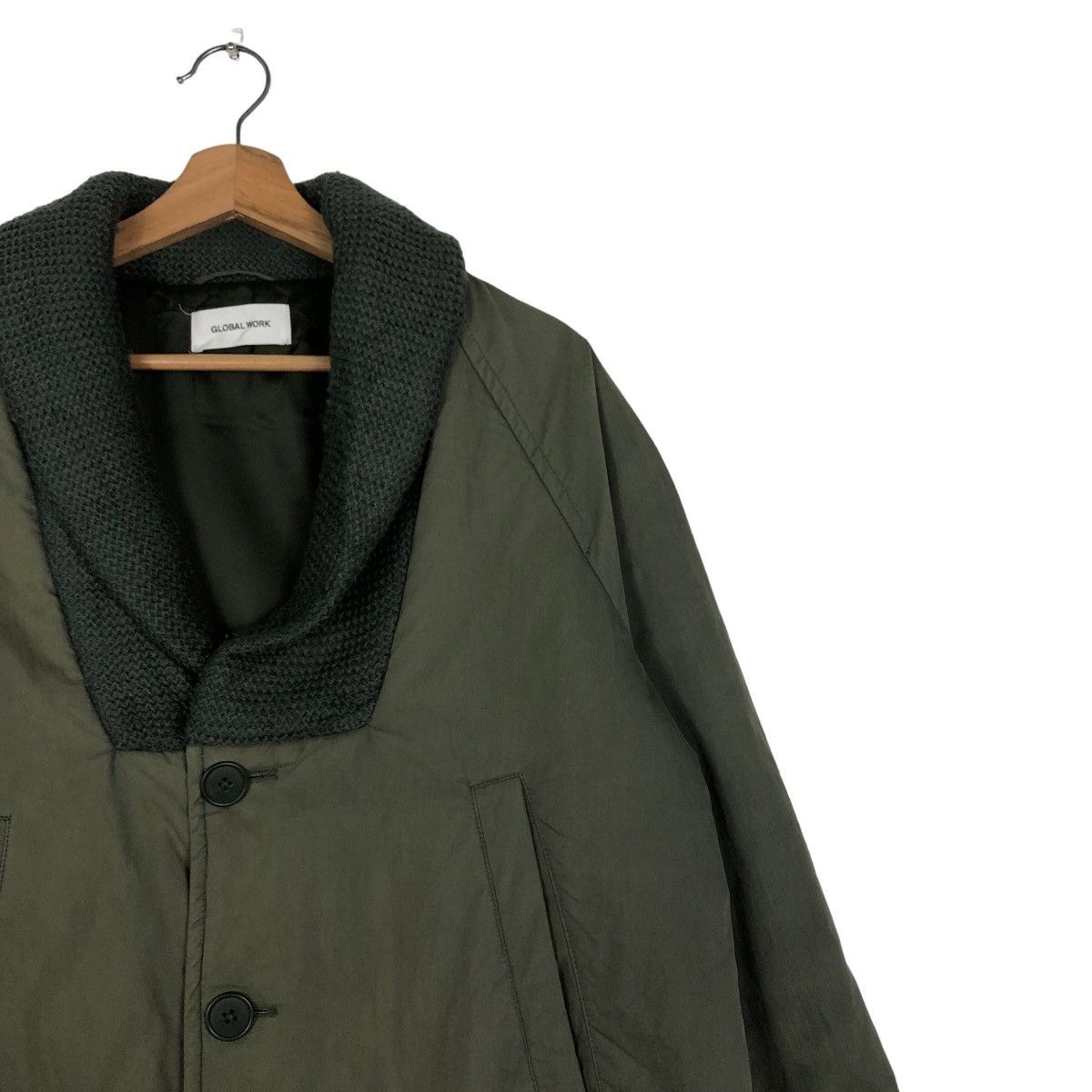 Japanese Brand 🔥Vintage Long Jacket Double Breast Global Work Issey Miyake Size US L / EU 52-54 / 3 - 6 Thumbnail