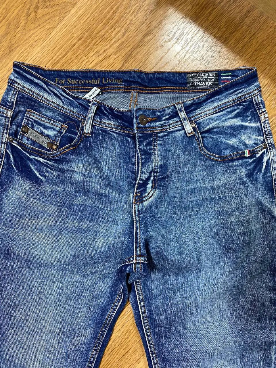 Diesel × Vintage BAGGY DENIM Diesel Pants Mom Jeans Blue Vintage Y2k Style Size US 33 - 23 Thumbnail