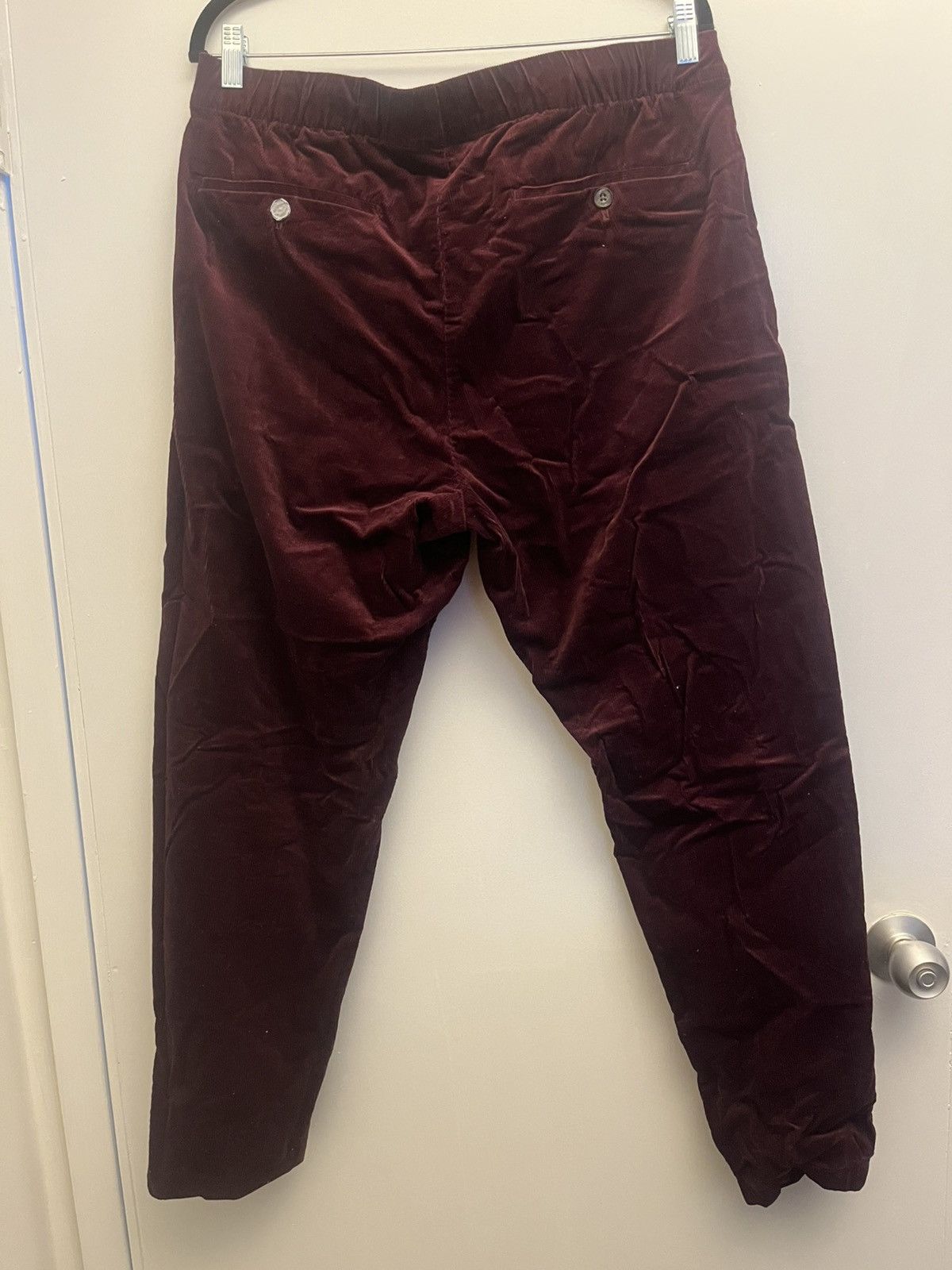 Bonobos Bonobos velvet Pants burgundy Size Large Size US 36 / EU 52 - 4 Thumbnail