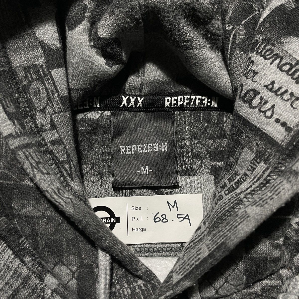 Japanese Brand × Vintage Repezee:n Hoodies Pattern Cities Size US M / EU 48-50 / 2 - 4 Thumbnail
