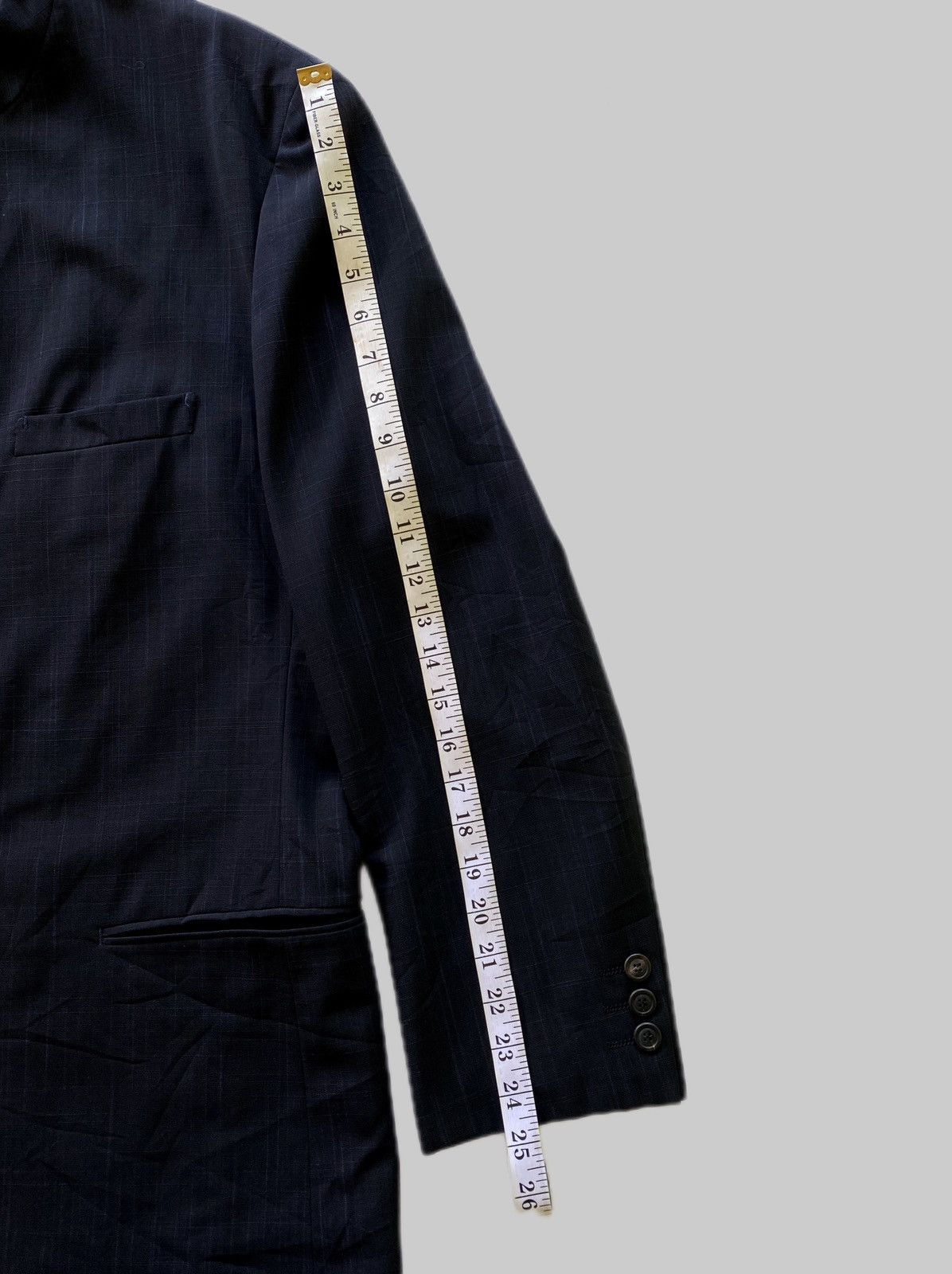 Issey Miyake Archives❗️AW1983 ISSEY MIYAKE MEN Mandarin Collar Wool Coats Size US L / EU 52-54 / 3 - 12 Thumbnail