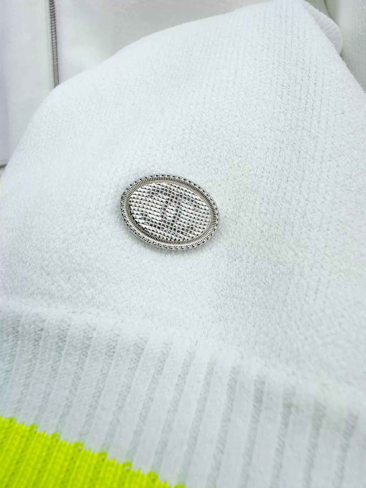 Chanel Chanel Ribbed Panel Baseball Jacket Women's 38 Size S / US 4 / IT 40 - 4 Thumbnail