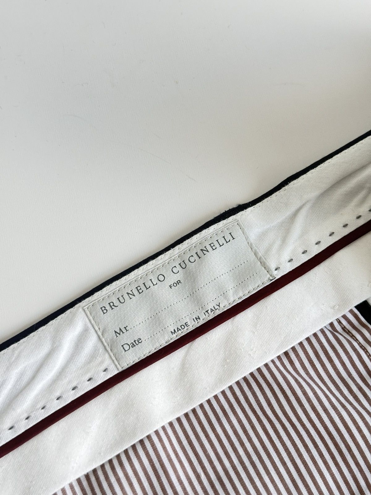 Brunello Cucinelli Brunello Cucinelli Wool Pleated Trousers Traditional Fit Size US 32 / EU 48 - 10 Thumbnail