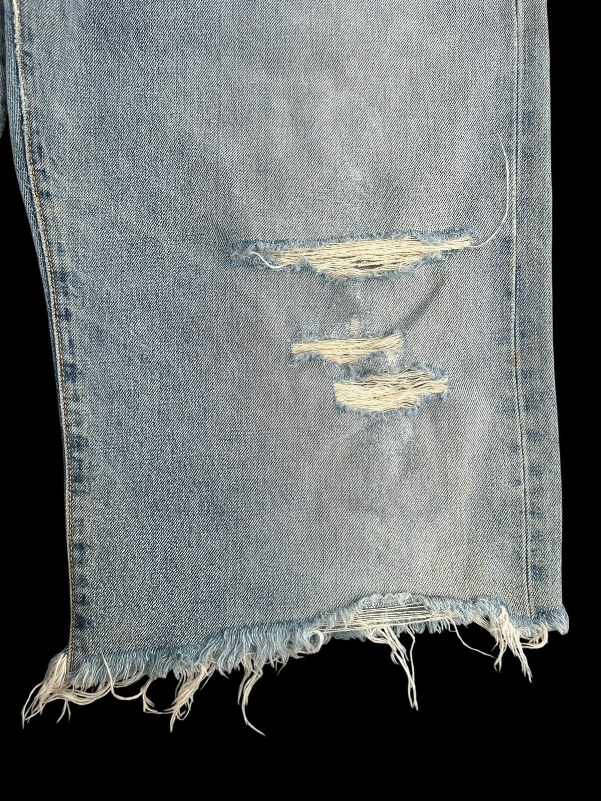 Kapital Thrashed Vintage Edwin 505 Selvedge Short Denim jeans Size US 34 / EU 50 - 3 Thumbnail