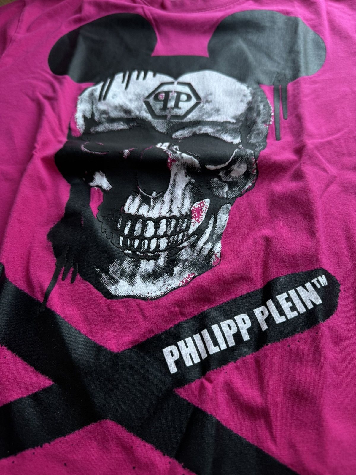 Philipp Plein Philipp Plein "Pink Skull" Size US M / EU 48-50 / 2 - 2 Thumbnail