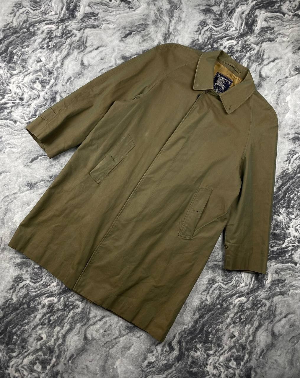 Burberry Vintage Burberrys Trench Waterproof Jacket Coat 90s Men Size US L / EU 52-54 / 3 - 1 Thumbnail