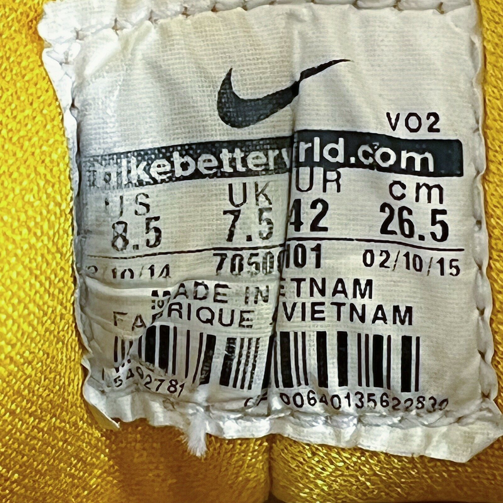Nike 2015 Nike Air Flight Huarache Kobe Rare 705005 101 Sz 8.5 Size US 8.5 / EU 41-42 - 9 Thumbnail