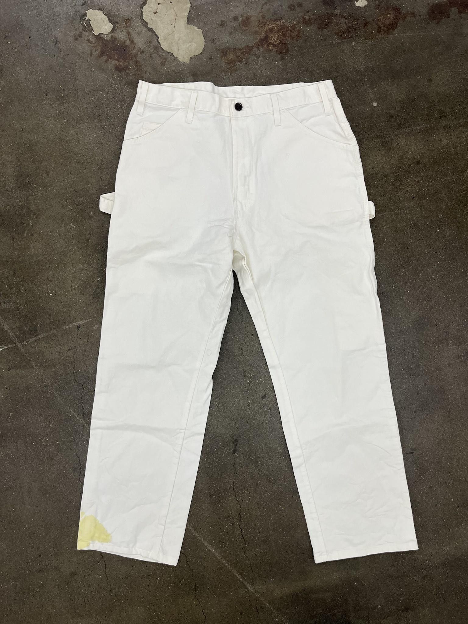 Vintage Dickies Painter Pants With Yelllow Ankle Stain Size US 34 / EU 50 - 1 Thumbnail