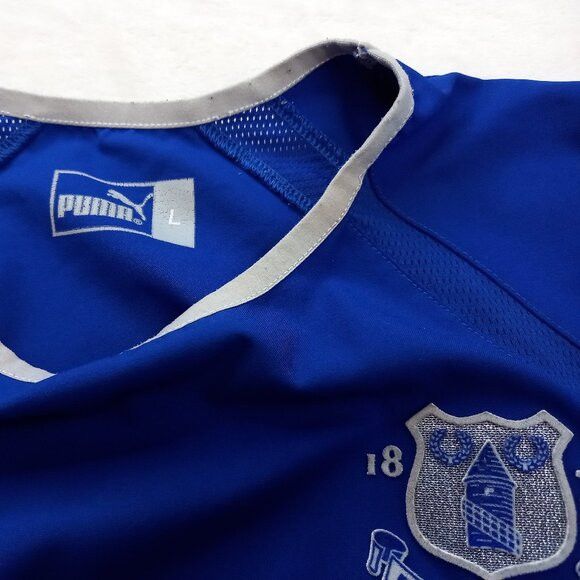 Puma Vintage Everton UK Home Soccer Football Jersey (L) Size US L / EU 52-54 / 3 - 5 Thumbnail