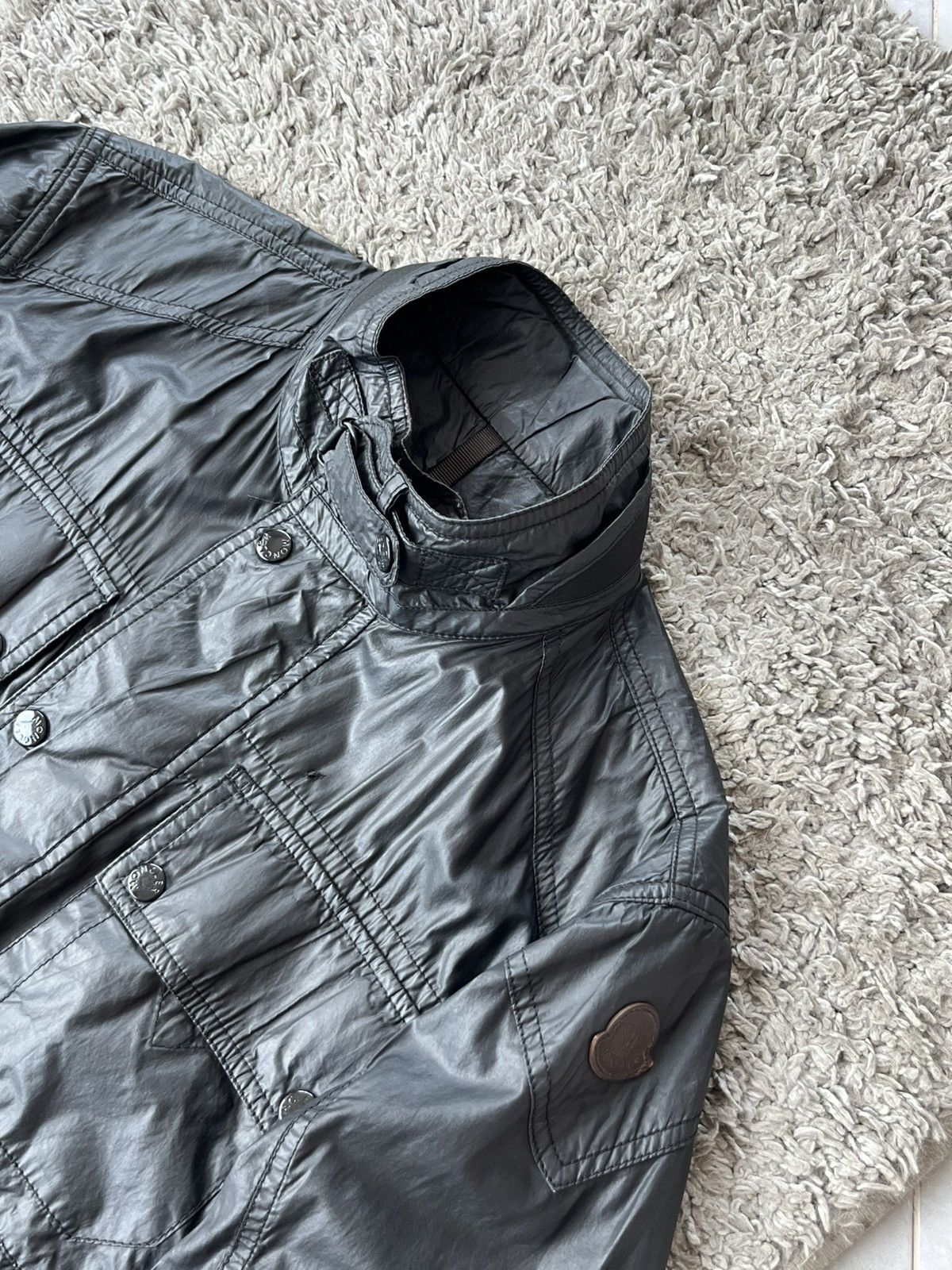 Moncler Vintage Luxury Light Jacket Moncler Chamois Size US L / EU 52-54 / 3 - 3 Thumbnail