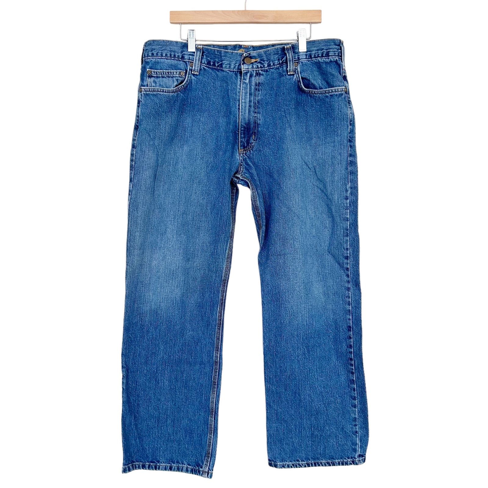 Carhartt Carhartt Loose Straight Jeans Sz 38x32 Size 38" / US 16 / IT 52 - 1 Thumbnail
