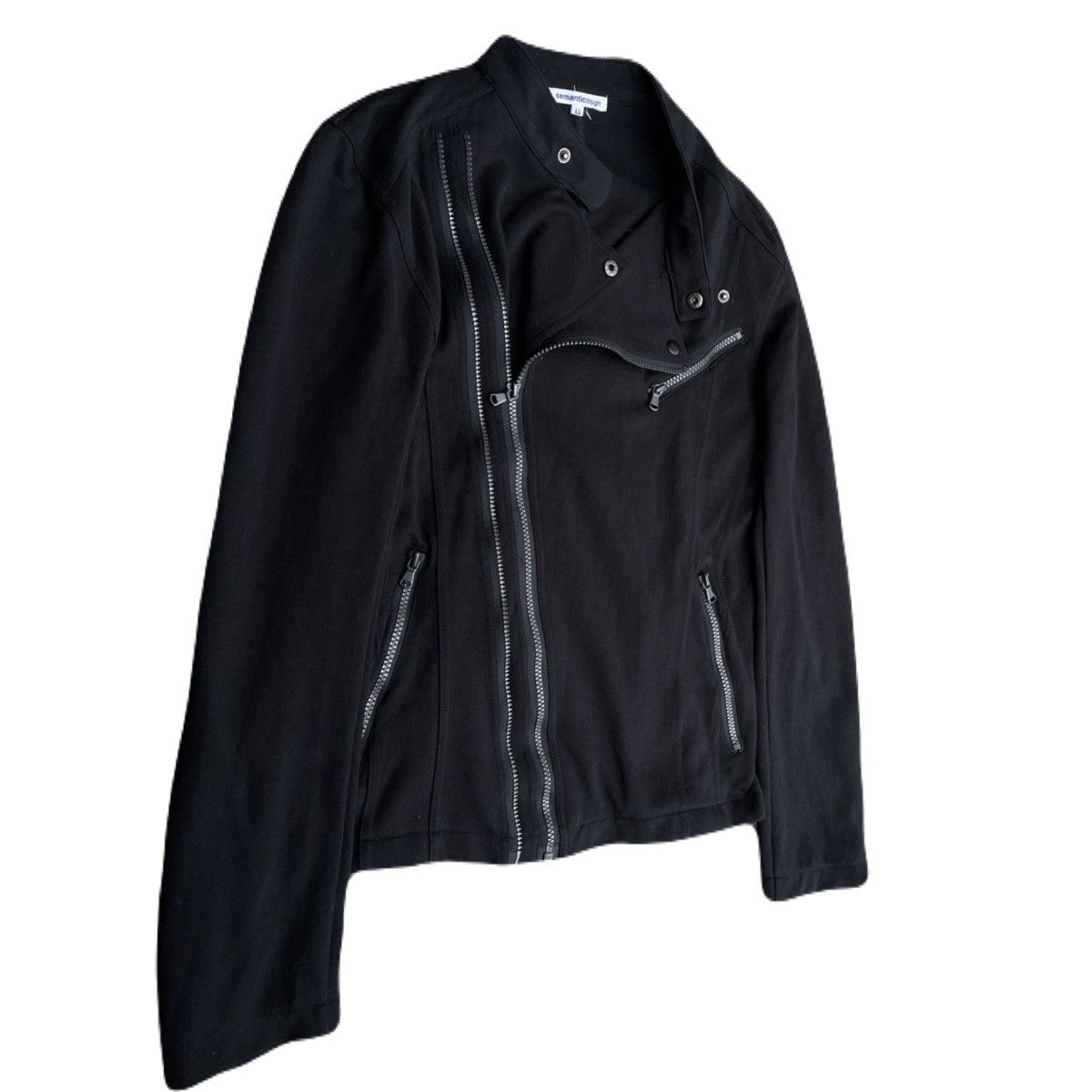 2000s Semanticdesign Vkei Multi Zip Jacket Japanese archive - www