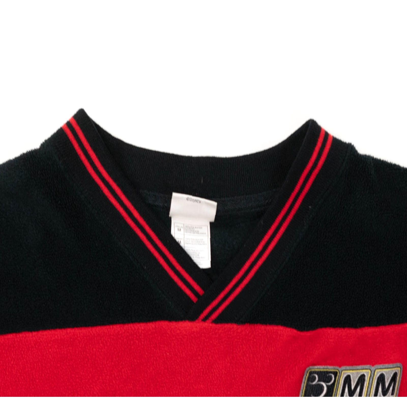 Disney VINTAGE Disney Mickey Mouse Pullover Fleece Sweatshirt Men M Red 90s Logo Embroidered | Disney Sweatshirt | Pullover | Regular Fit Mens Size US M / EU 48-50 / 2 - 7 Thumbnail