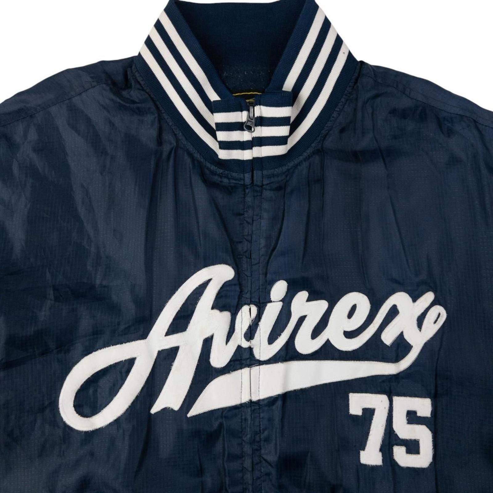 Avirex Vintage AVIREX Zip Up Varsity Jacket Size XL Size US XL / EU 56 / 4 - 3 Thumbnail