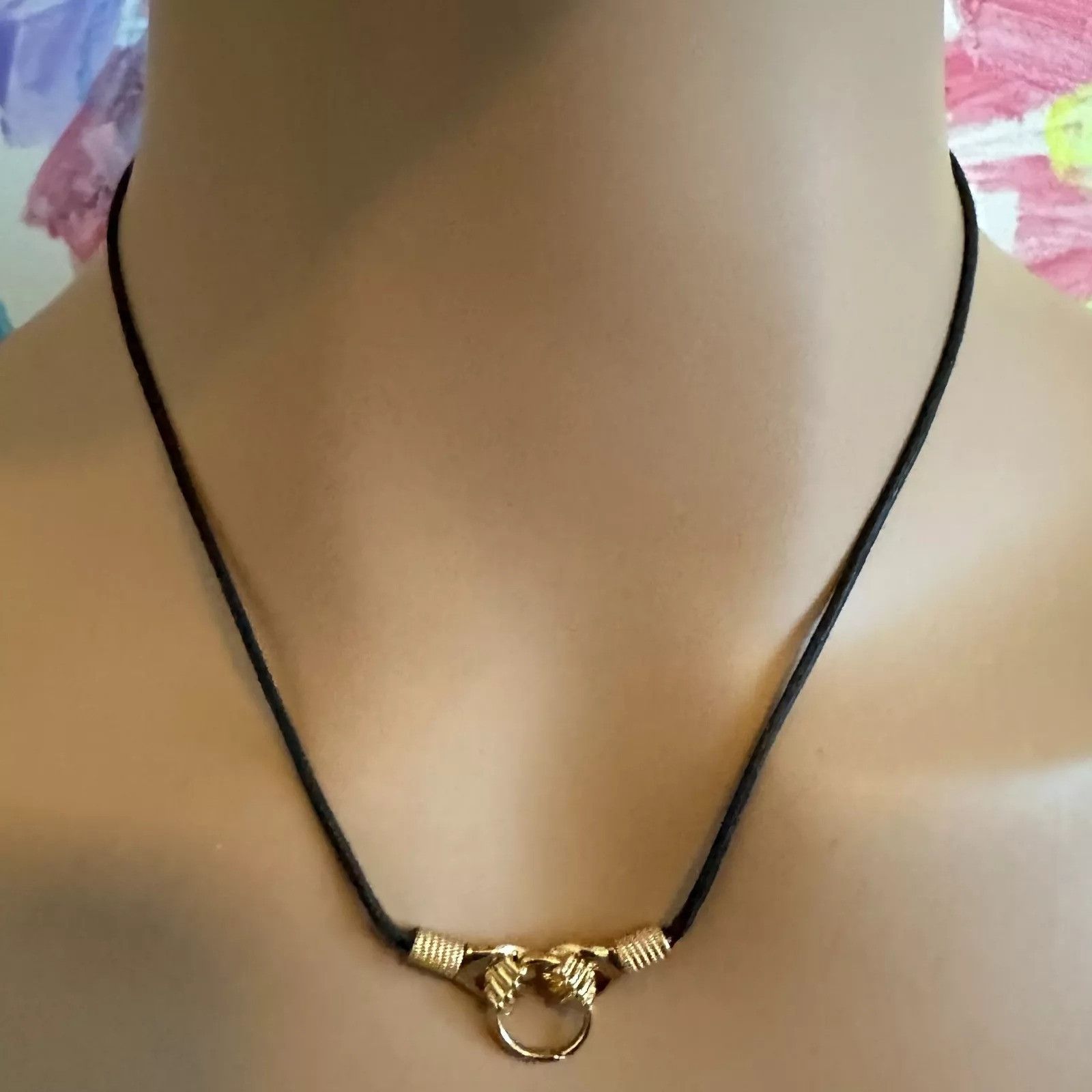 Gucci Gucci Gold Le Marche des Merveilles Tiger Bolo Tie Necklace Size ONE SIZE - 11 Thumbnail