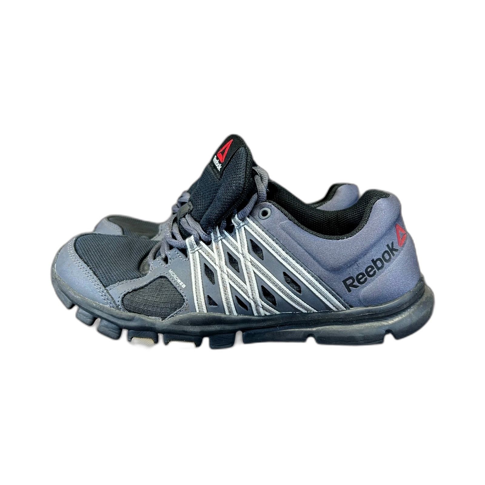Reebok Reebok YourFlex Trainette Gray Training Shoes Athletic Sneak Size US 8.5 / EU 41-42 - 7 Thumbnail