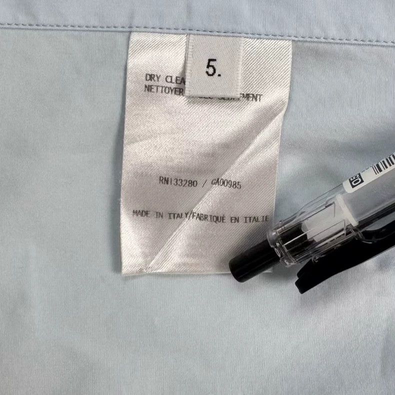 Thom Browne Thom Browne Blue two-sleeved shirt Size US XXL / EU 58 / 5 - 5 Thumbnail